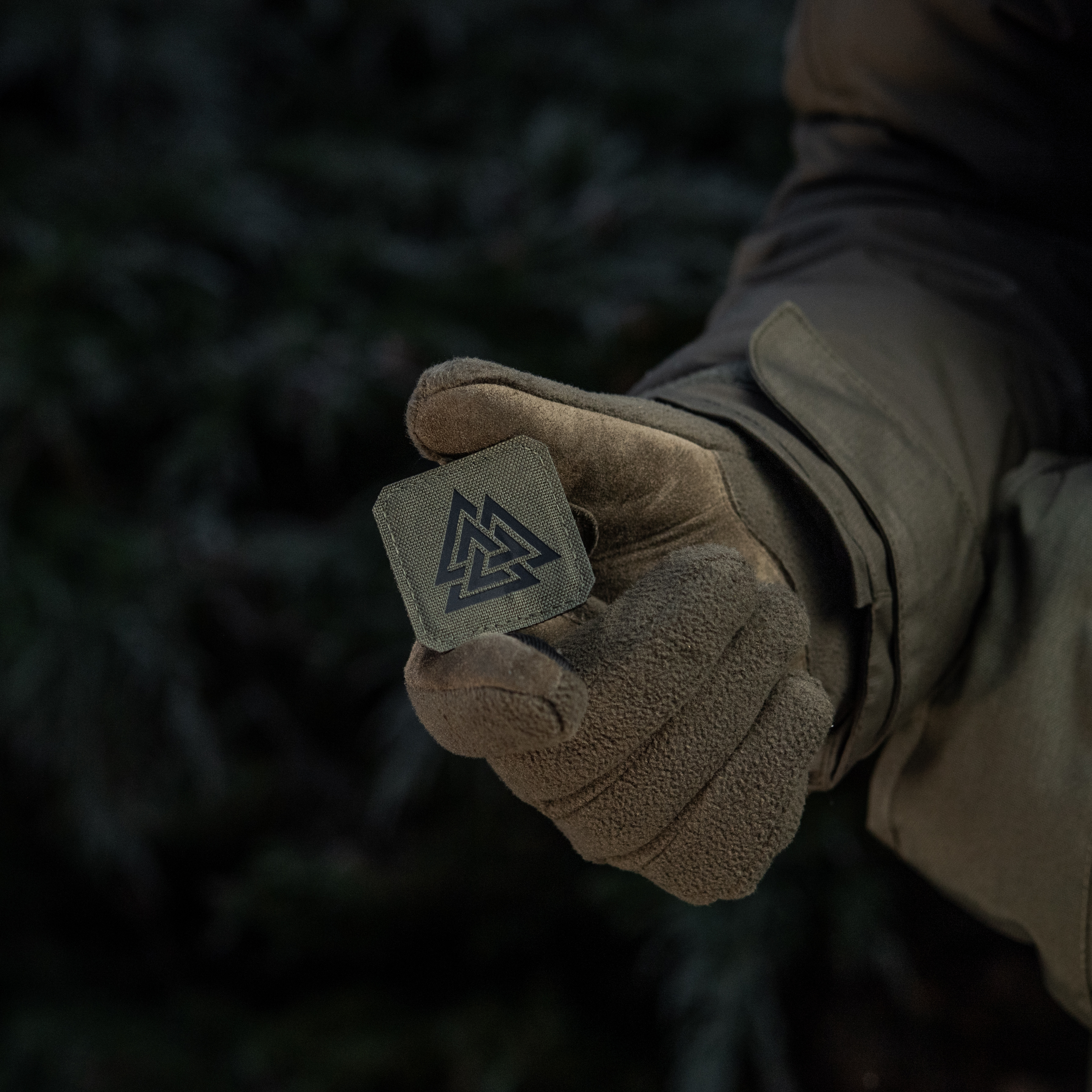 M-Tac нашивка Валькнут Laser Cut Ranger Green/Black — 8