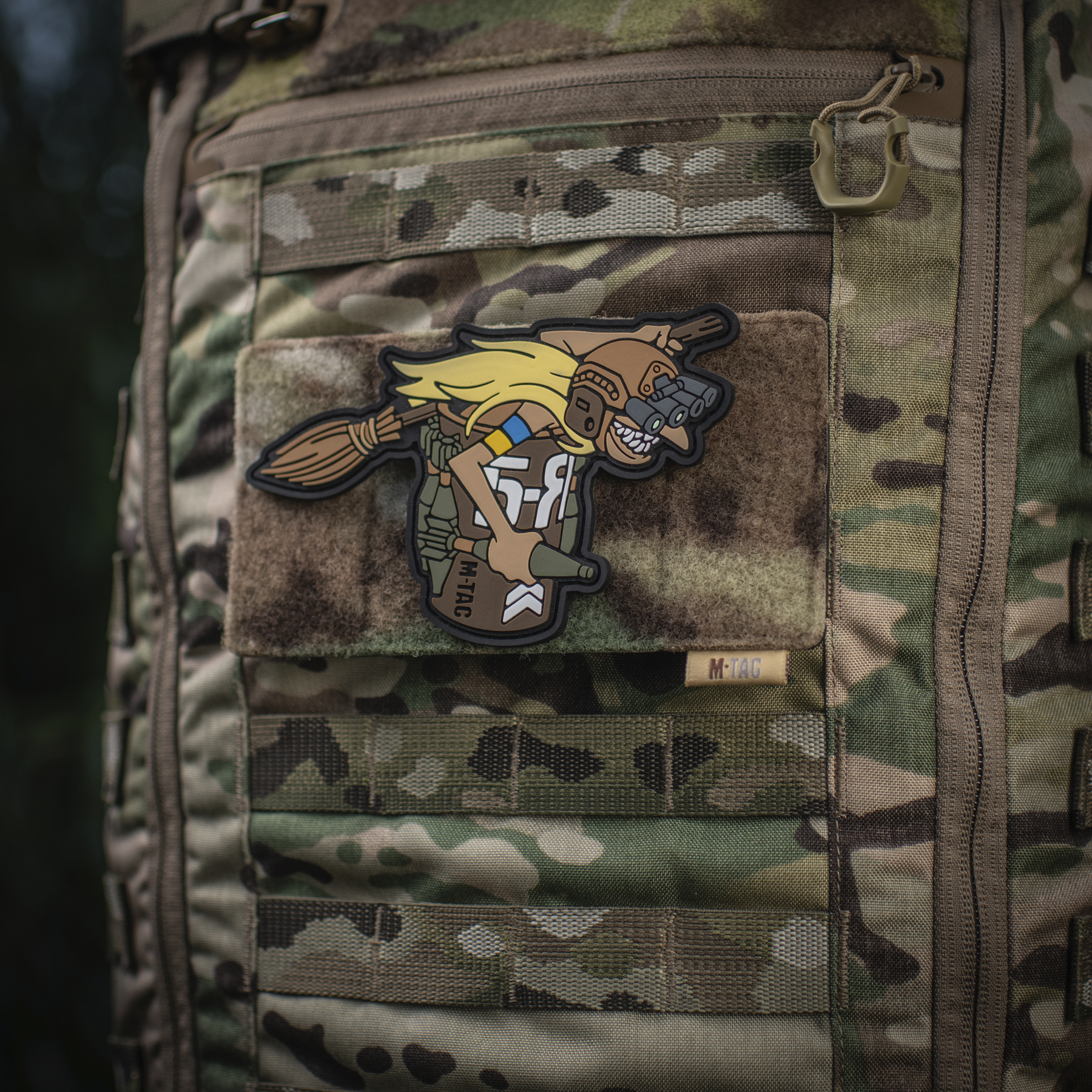 M-Tac панель для нашивок на MOLLE 160x85 Multicam — 9