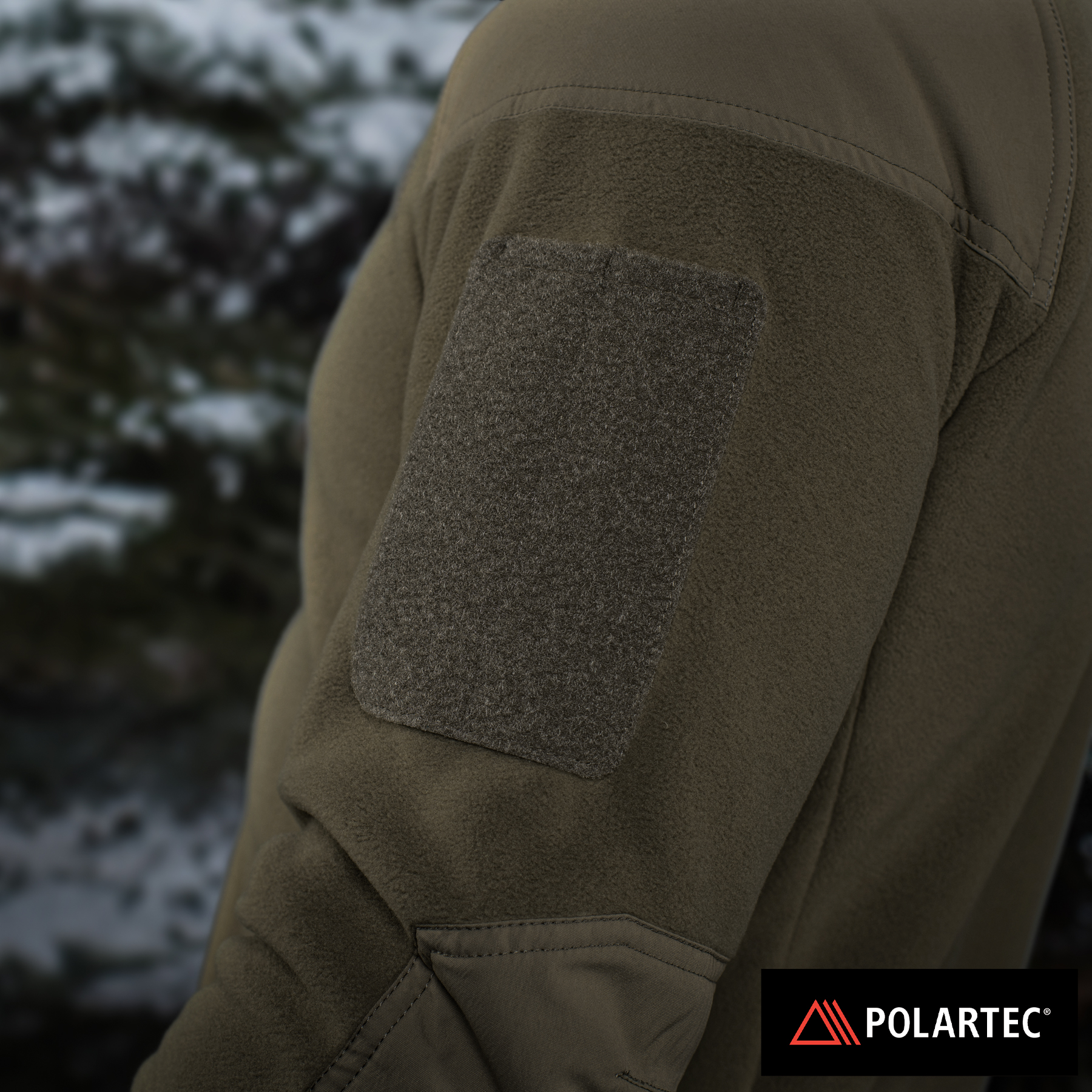 M-Tac куртка Combat Fleece Polartec Jacket Dark Olive — 12