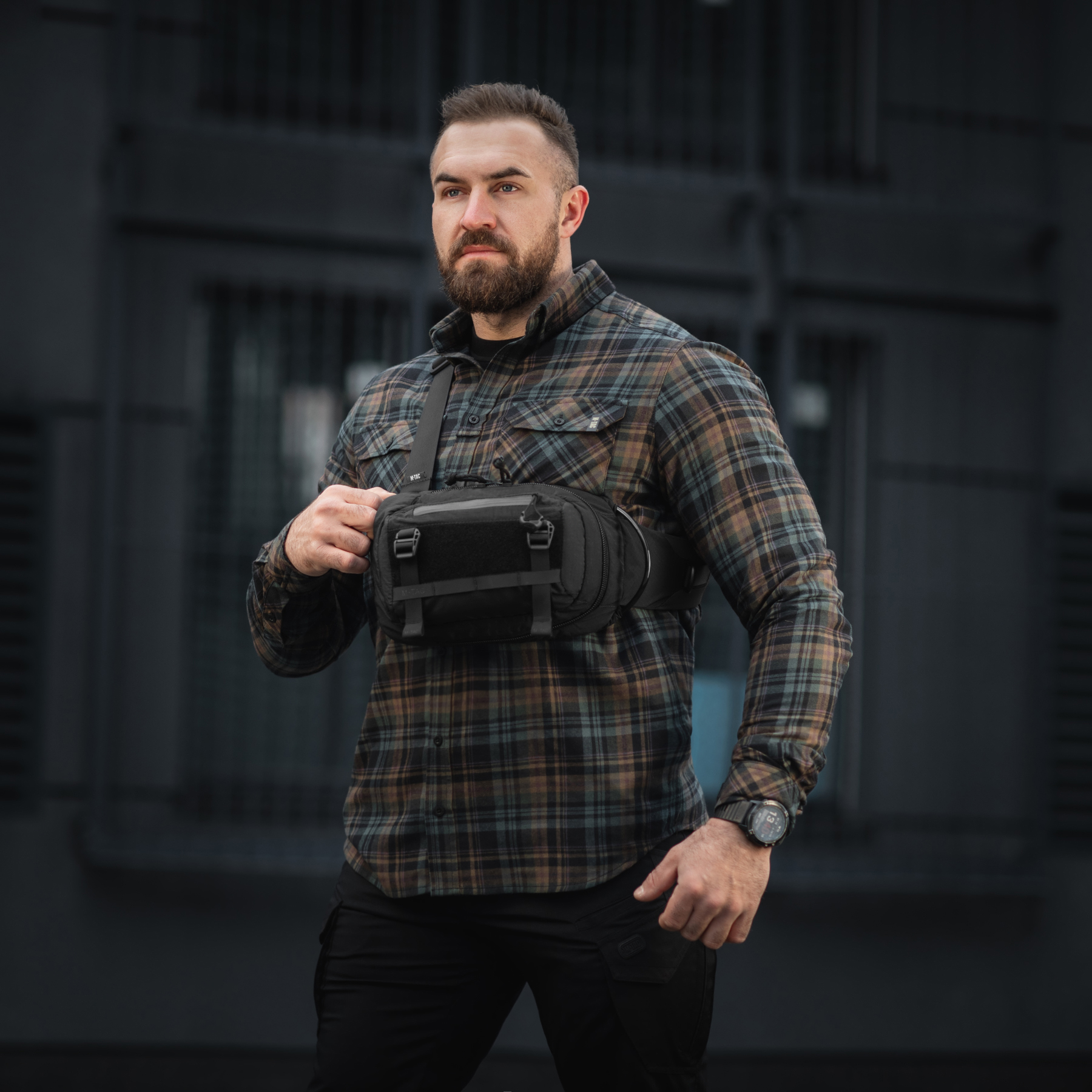 M-Tac сумка Sling Civilian Lite-NR Black — 47