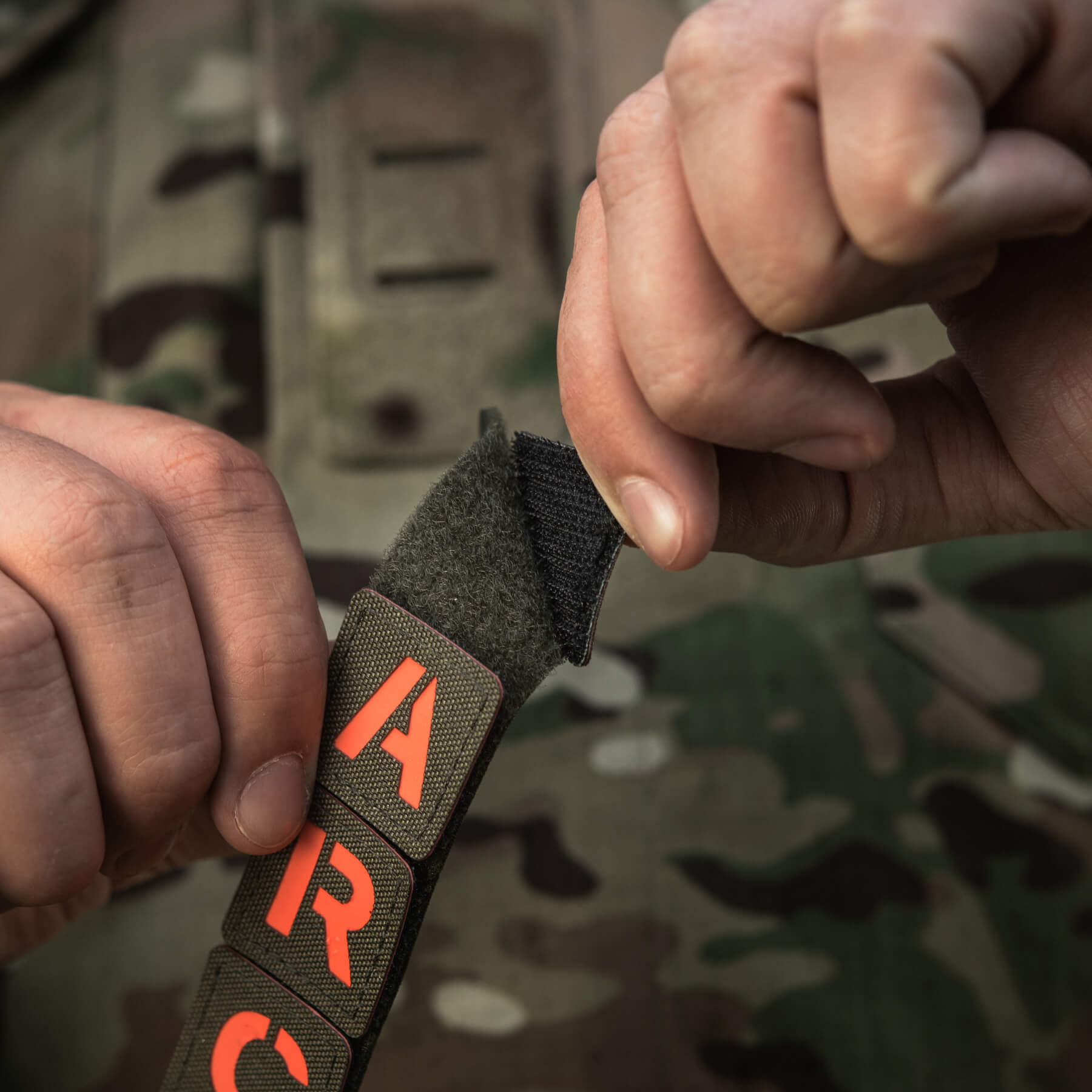 M-Tac нашивка MARCH Ranger Green/Red/GID — 8