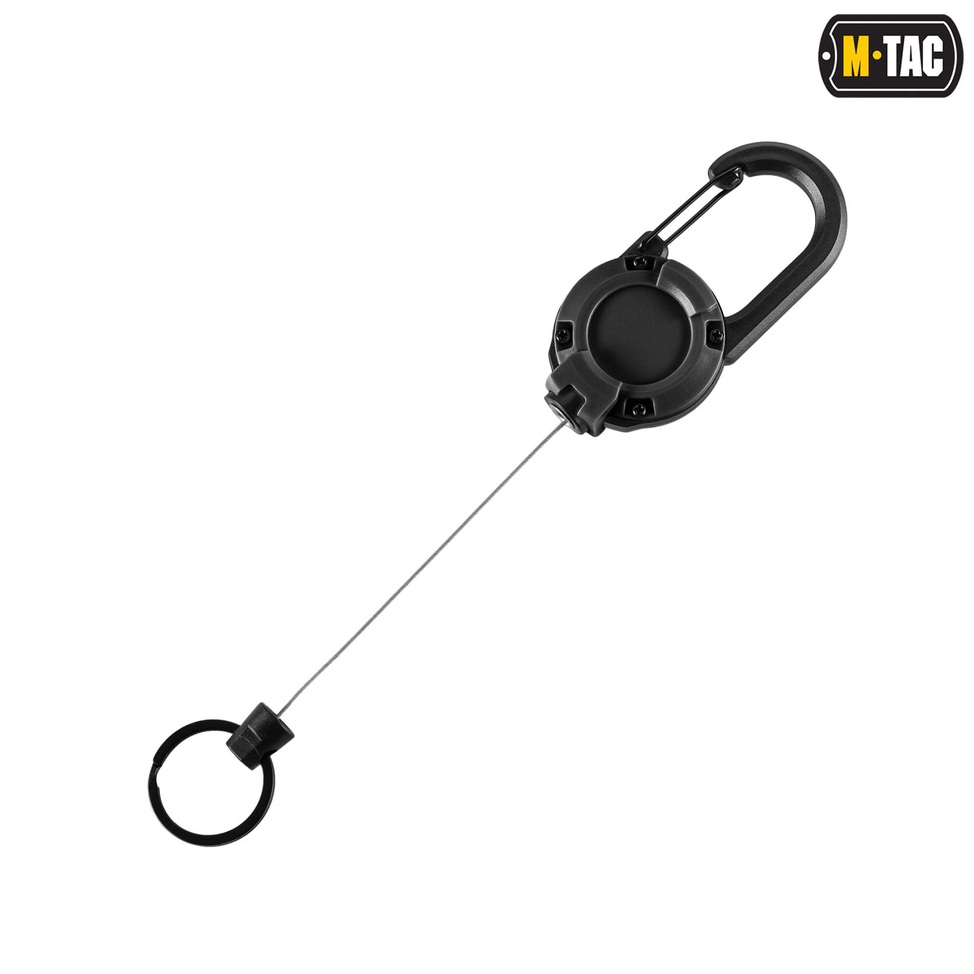 M-Tac карабин с тросиком для ключей Black — 4