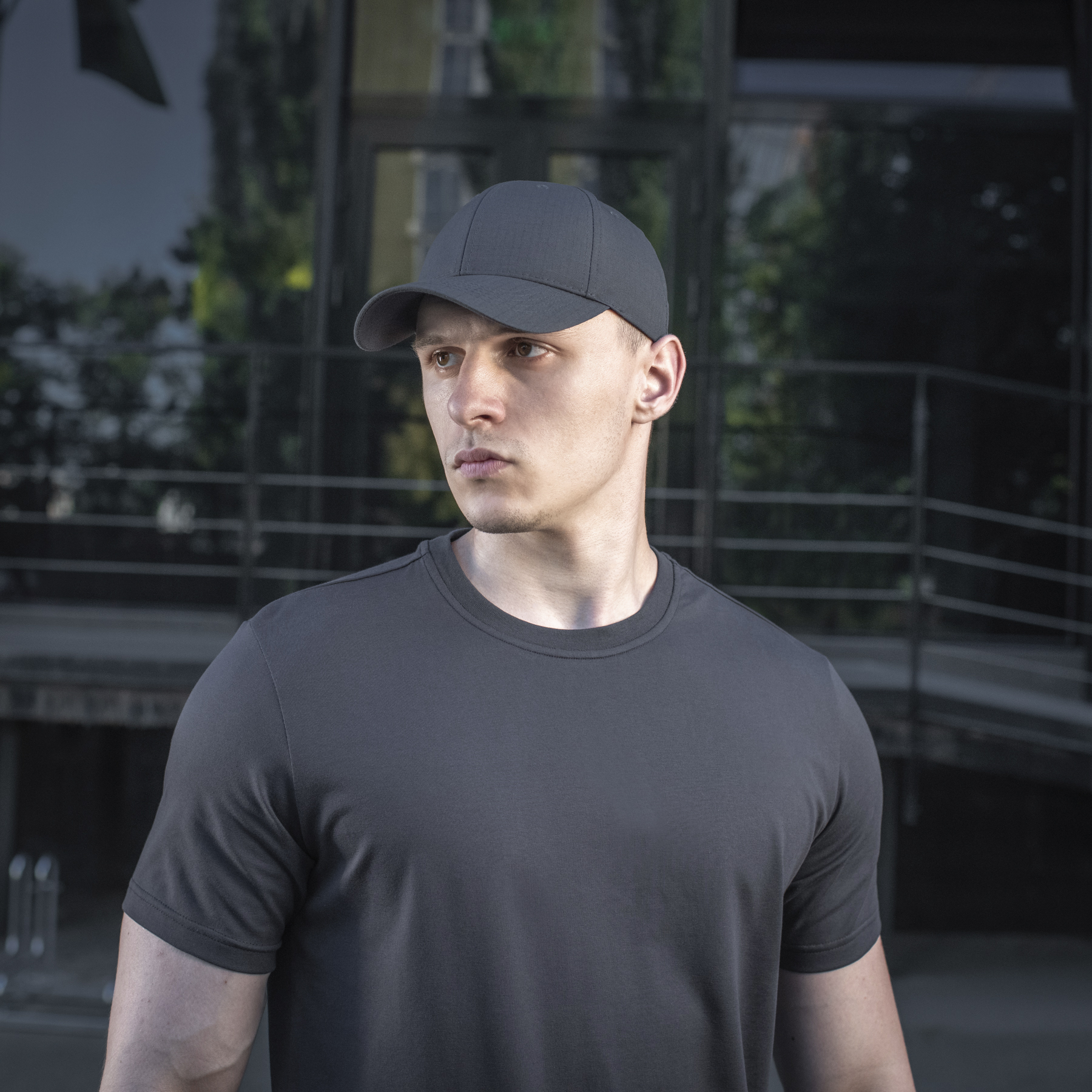 M-Tac бейсболка Elite Flex рип-стоп Dark Grey — 9