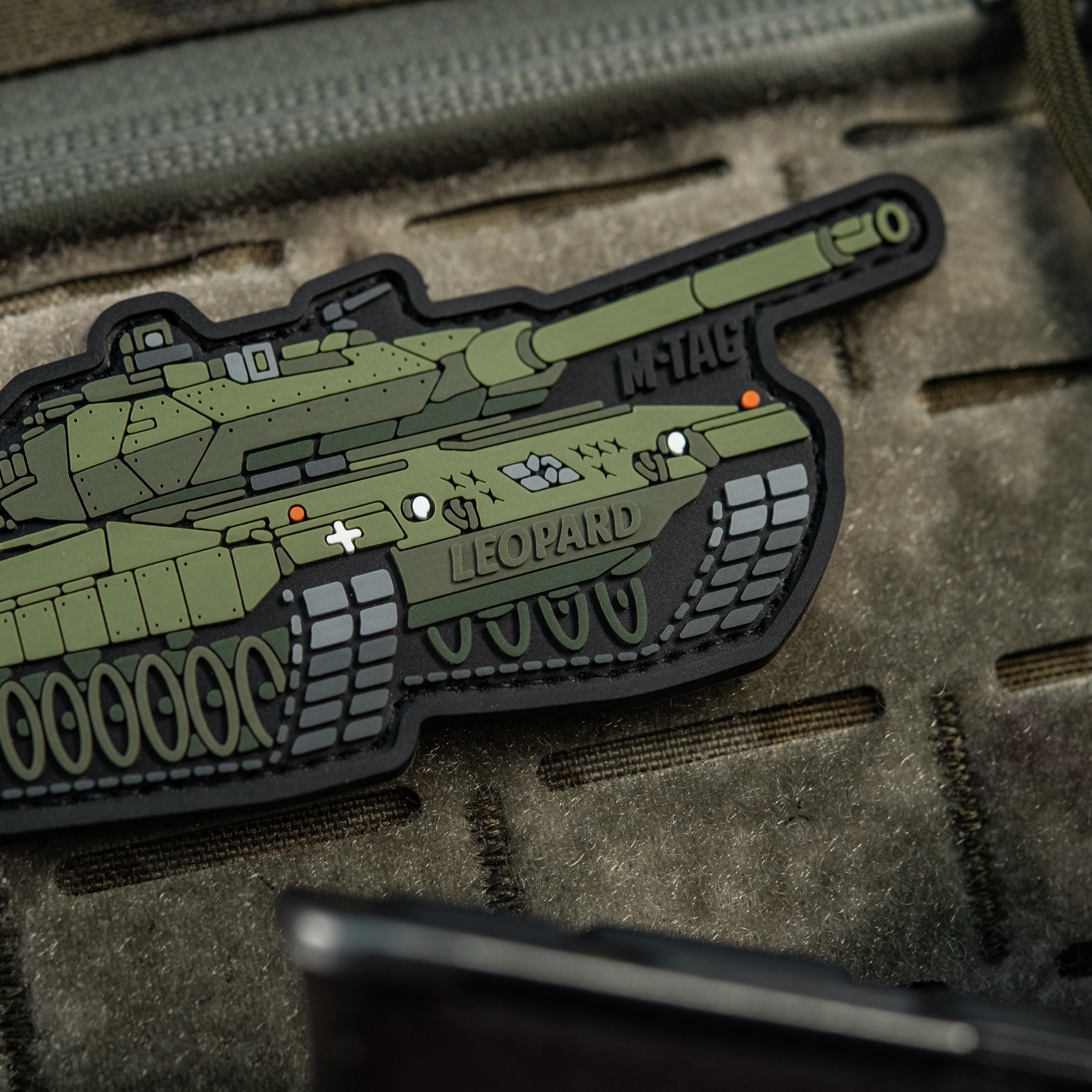 M-Tac нашивка LEOPARD 2 (PVC) Olive — 7