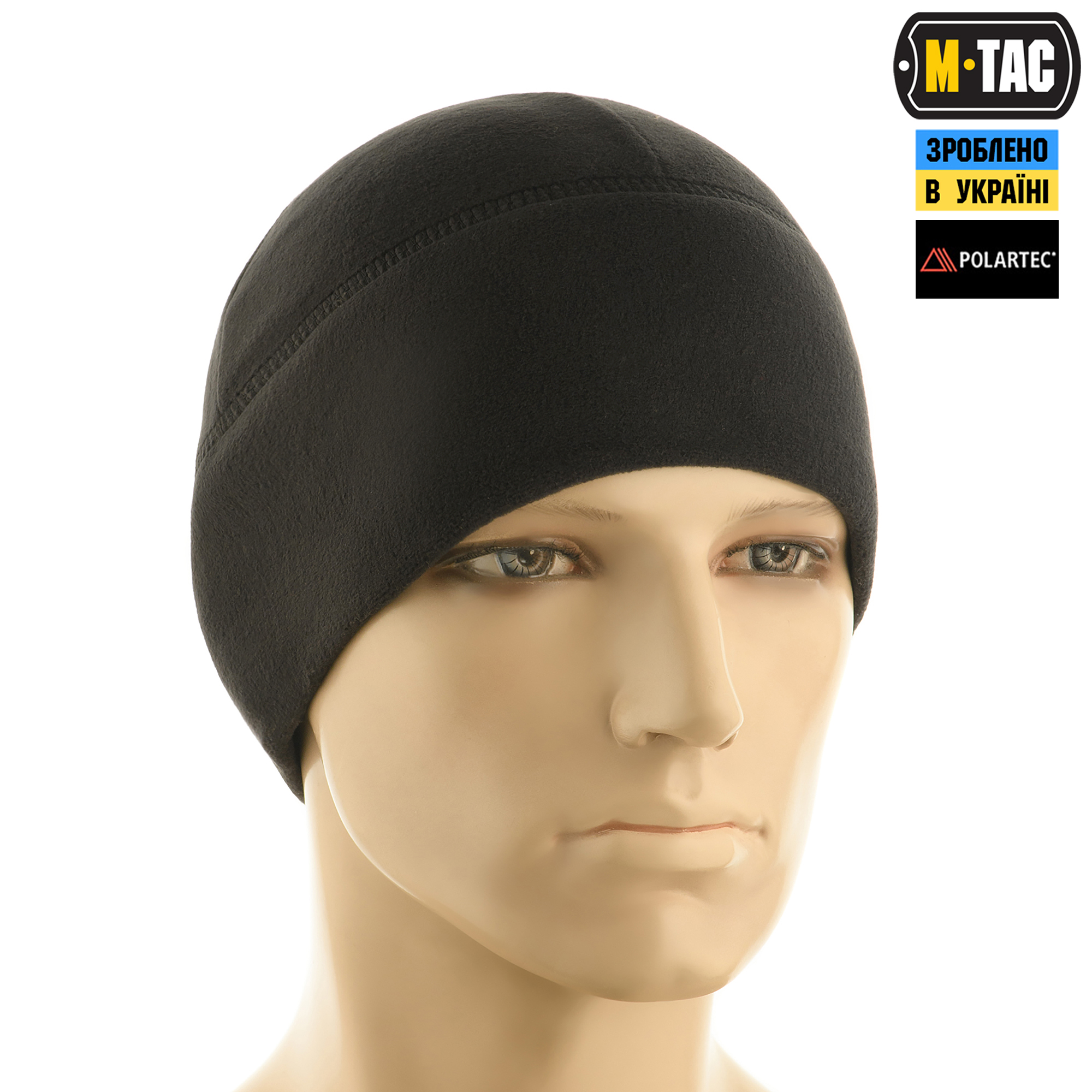 M-Tac шапка Watch Cap флис Light Polartec Gen.II Black — 4