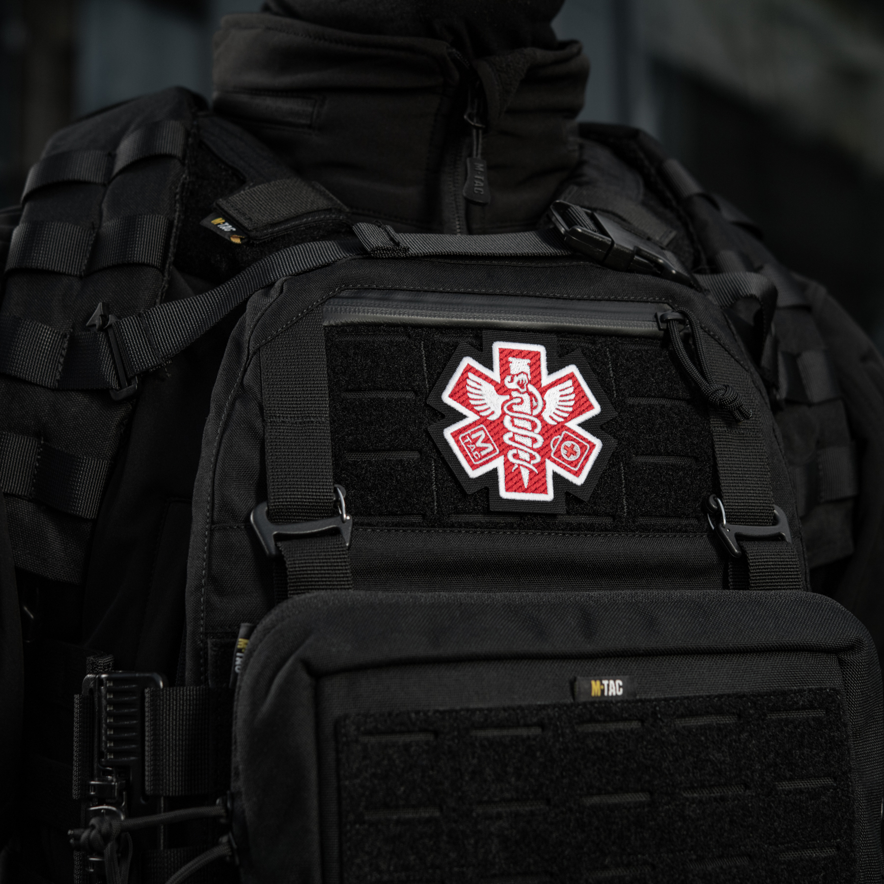 M-Tac нашивка Paramedic (вышивка) Black — 6