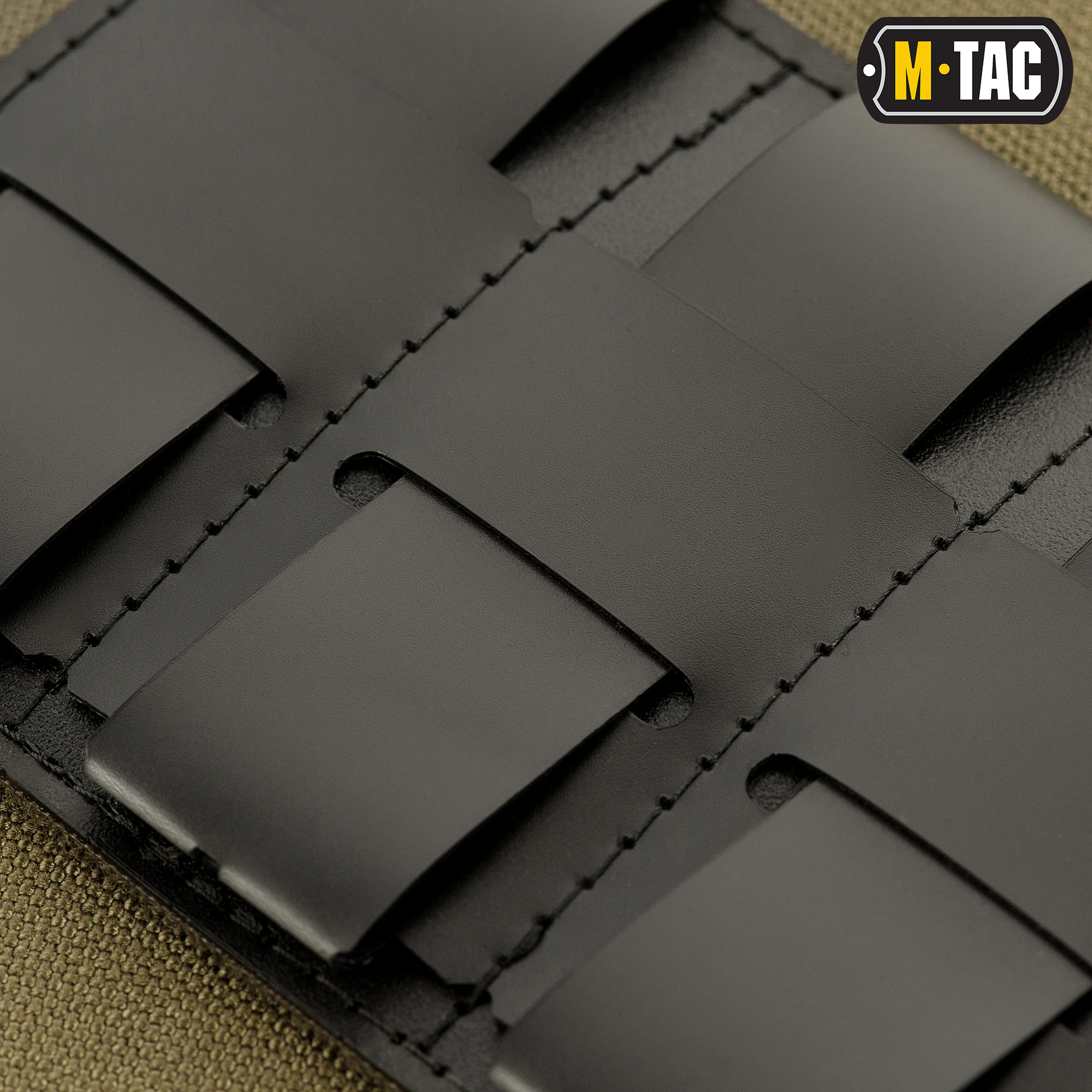 M-Tac панель для нашивок на MOLLE 120x85 Olive — 7