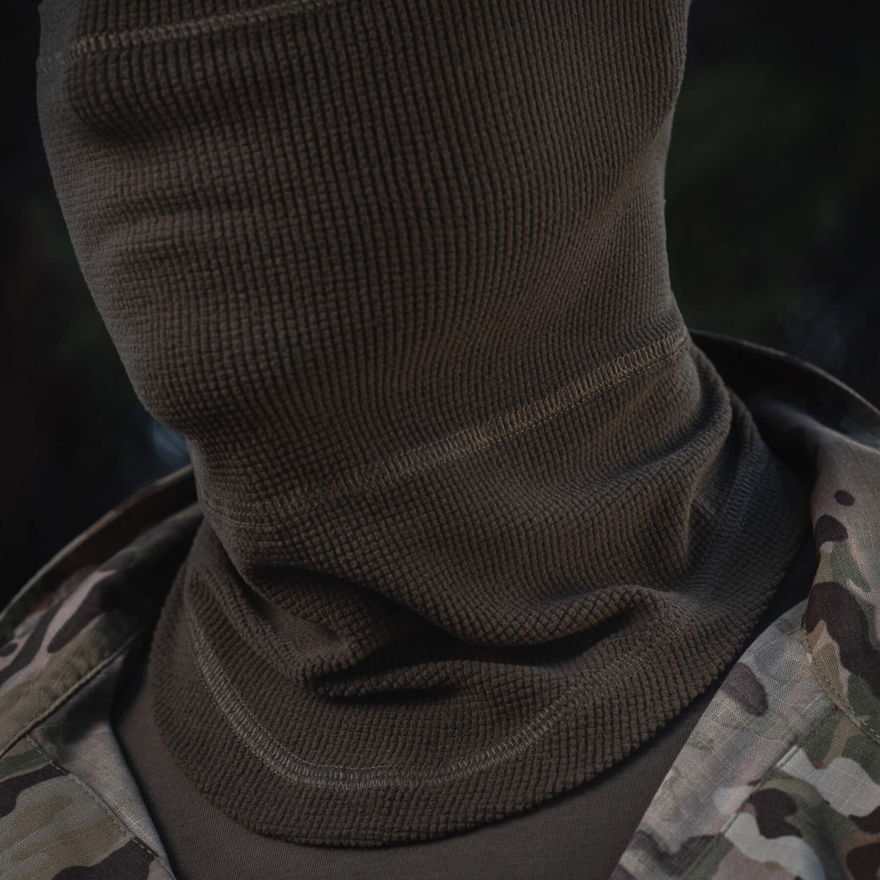 M-Tac шарф-труба анатомический микрофлис рип-стоп Dark Olive — 15