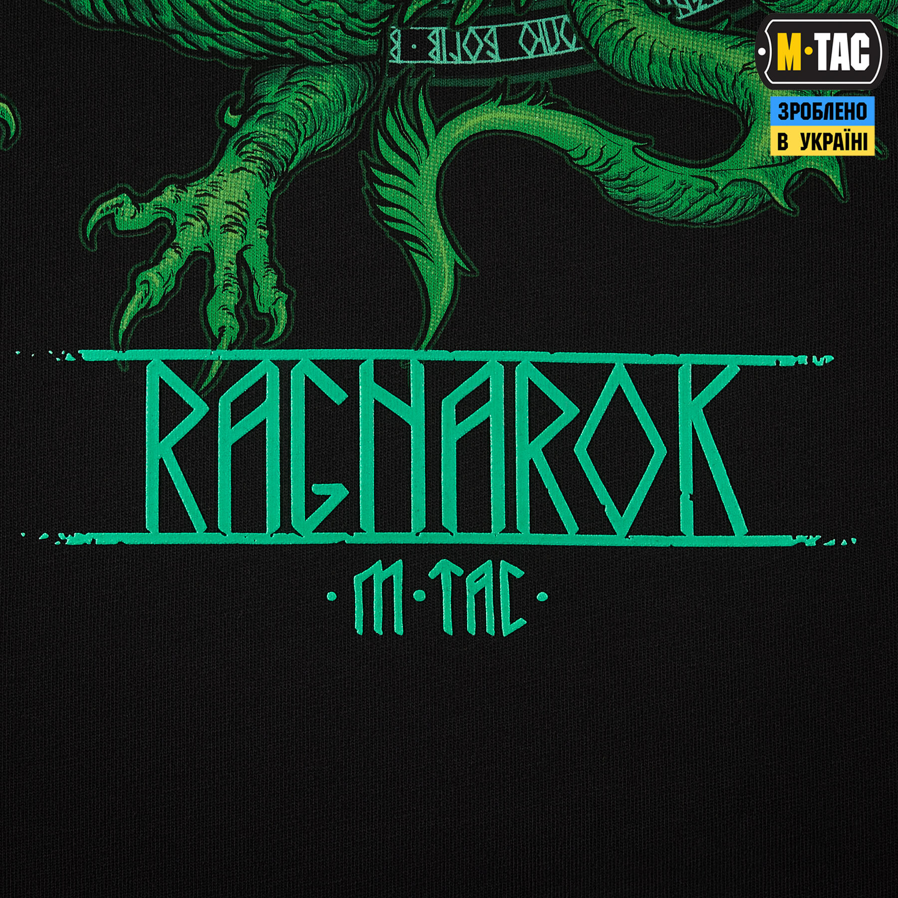 M-Tac футболка Ragnarok Night Vision Cotton Hard Black — 12