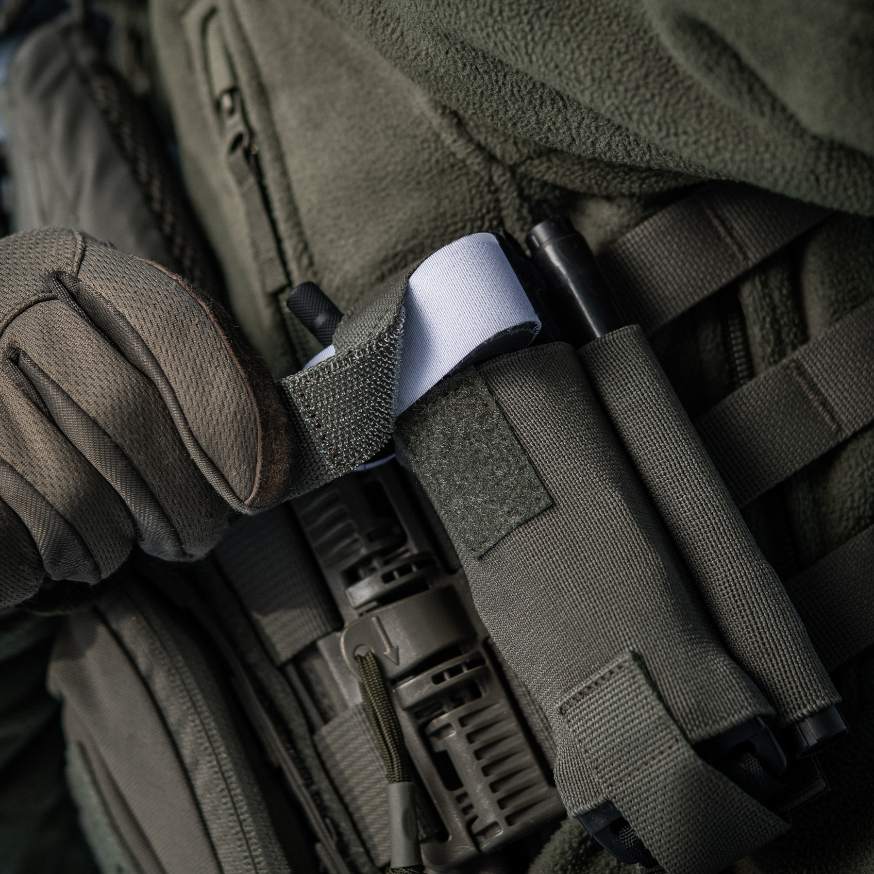 M-Tac подсумок для турникета эластичный на MOLLE Gen.III Ranger Green — 13