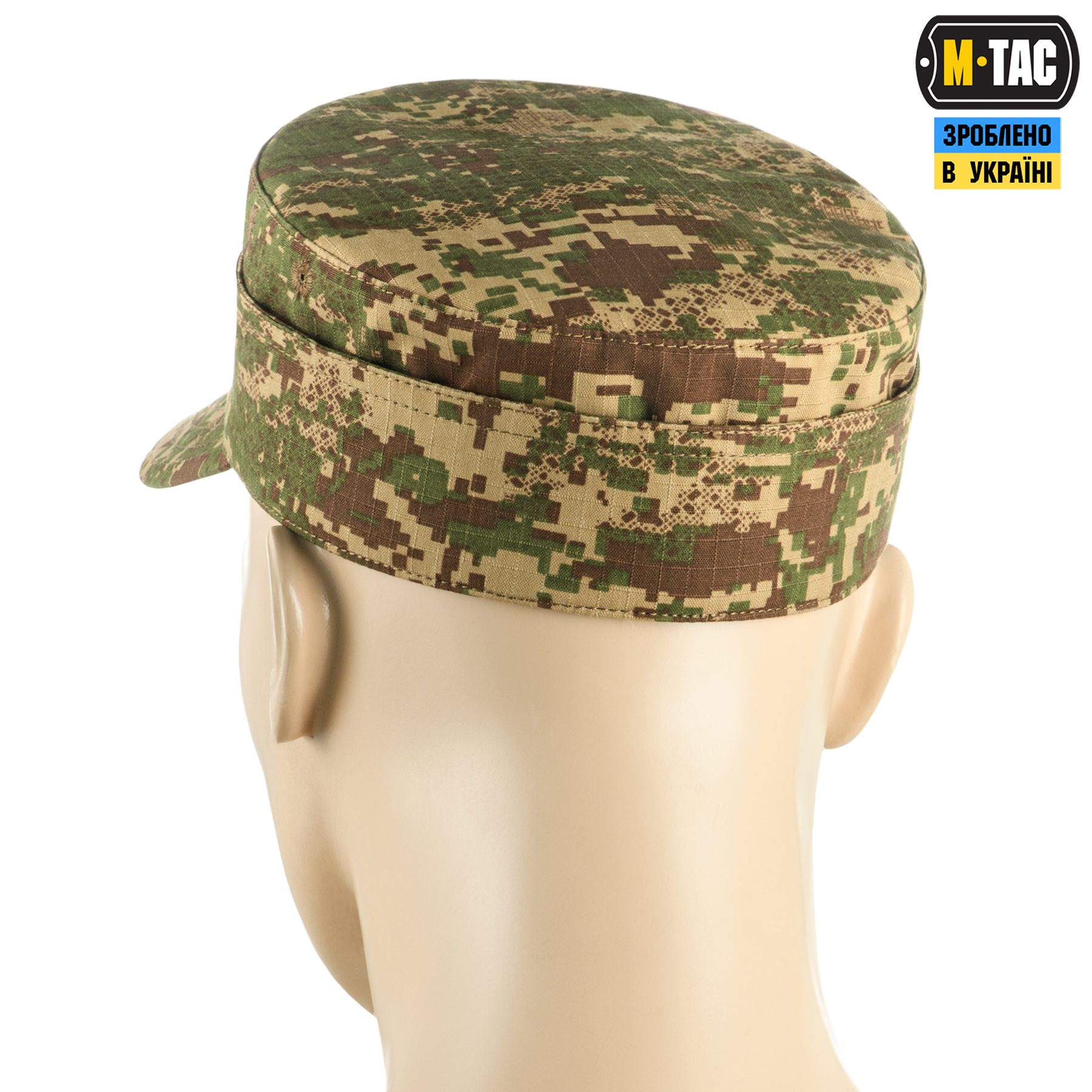 M-Tac Кашкет-мазепинка з гербом ріп-стоп NGU Camo — 4