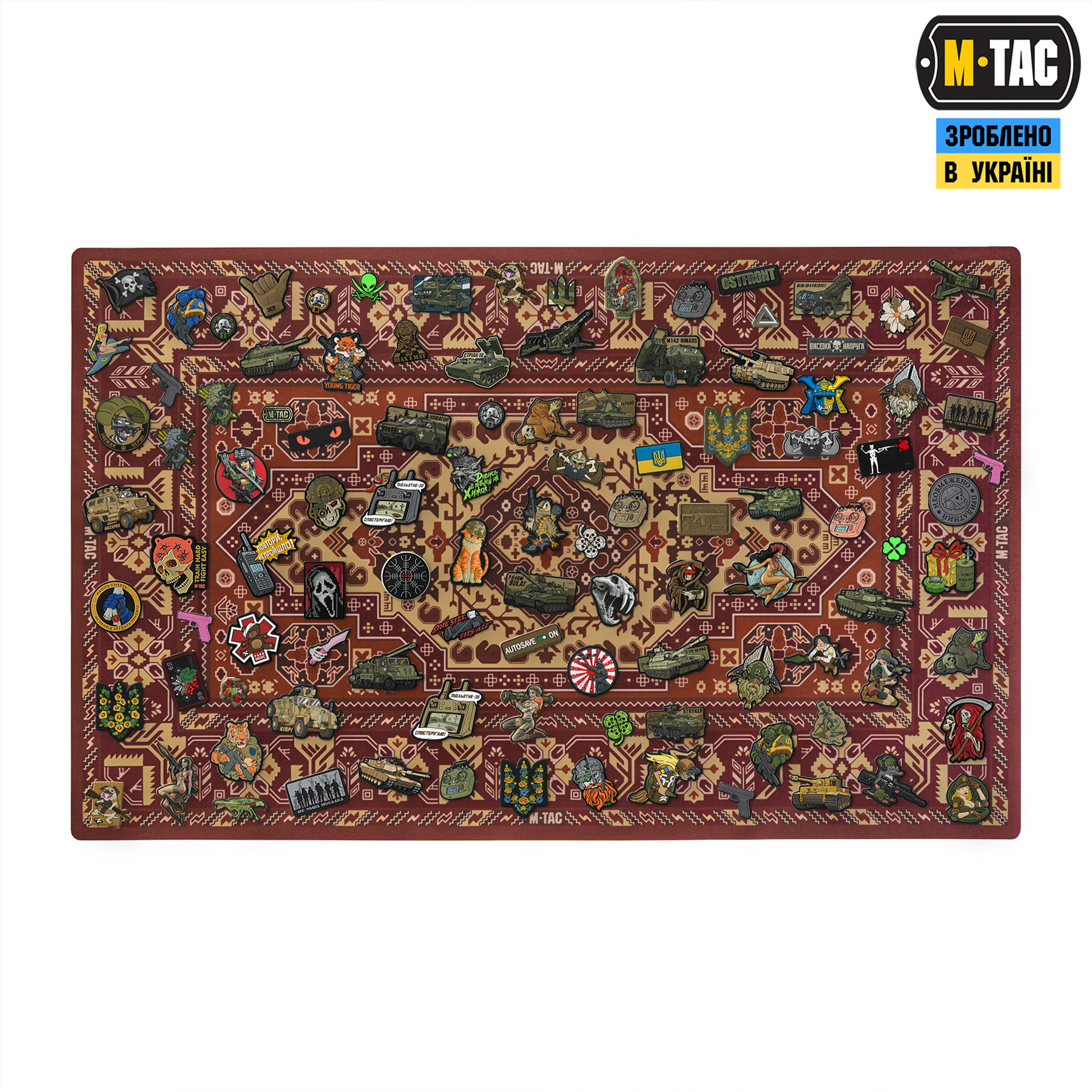 M-Tac панель для нашивок Килим 845x1350 Full Color — 2