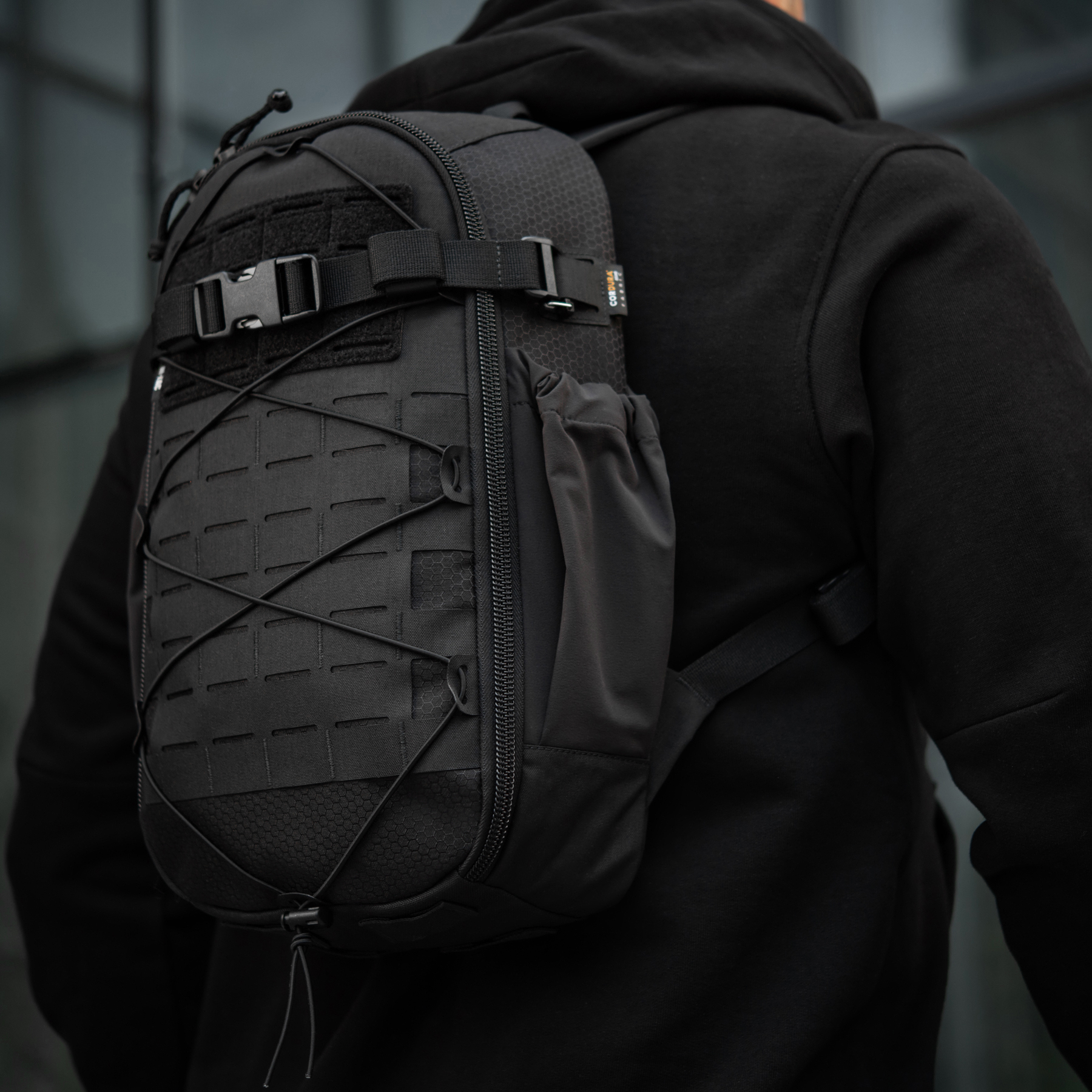 M-Tac рюкзак Sturm с эргономичными лямками Elite Black — 16