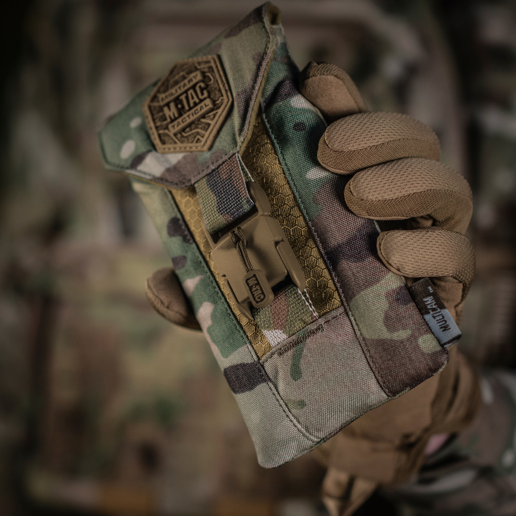 M-Tac подсумок для смартфона Elite Large Hex Multicam/Coyote — 9
