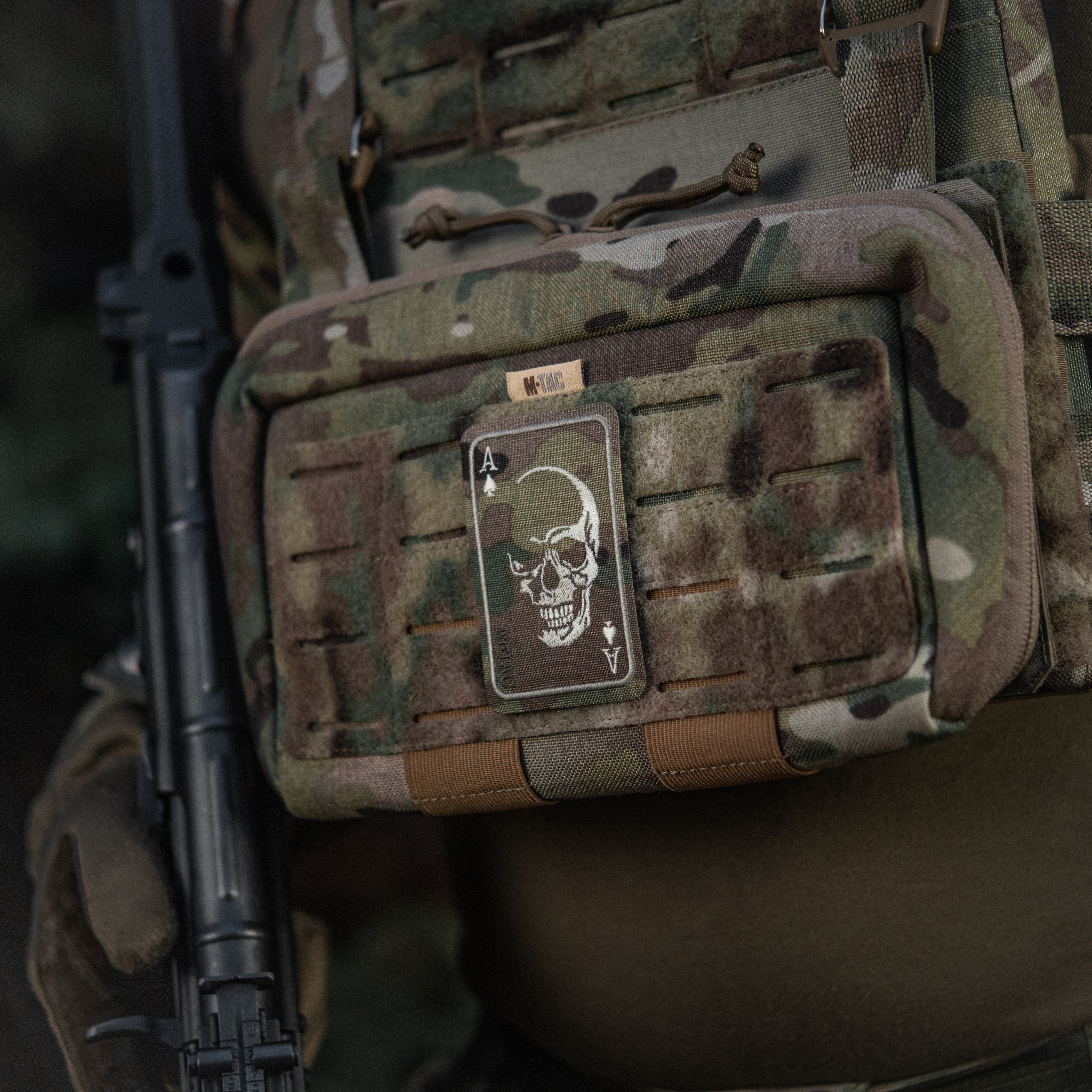 M-Tac нашивка Face of war (вишивка) Multicam — 4