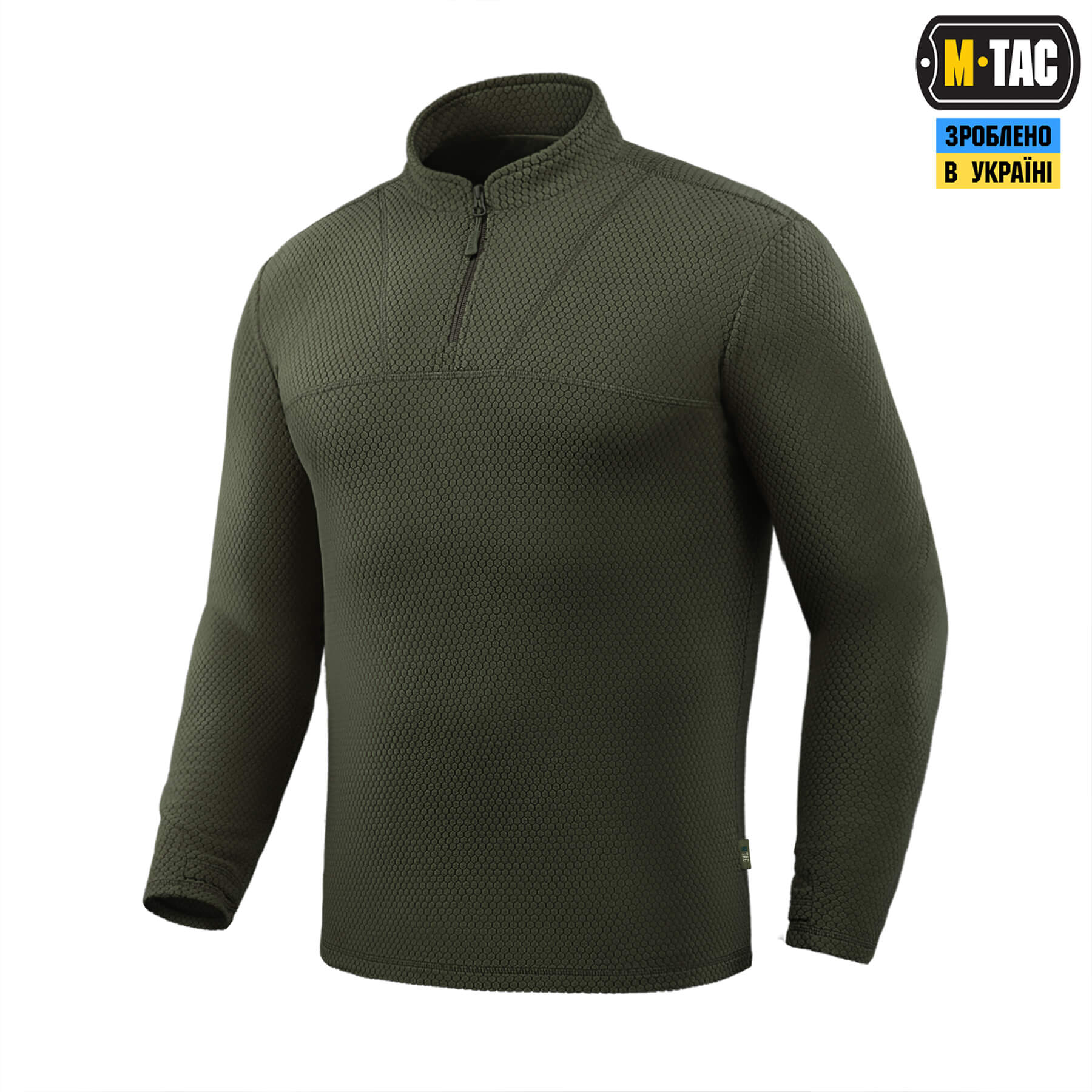 M-Tac терморубашка флис Delta Level 2 Hex Army Olive — 2