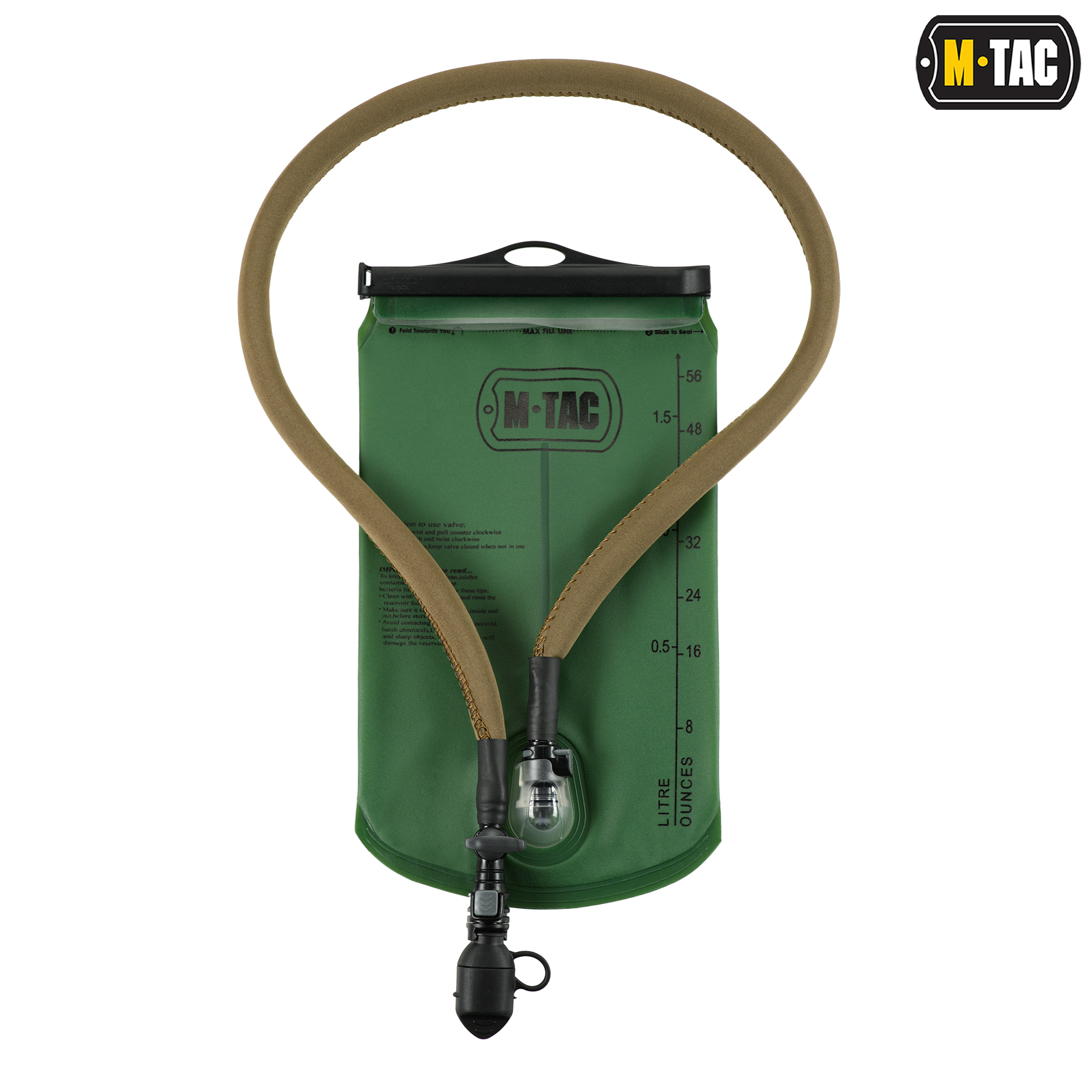 M-Tac резервуар гидросистемы 1,5л Type 2 Olive — 2