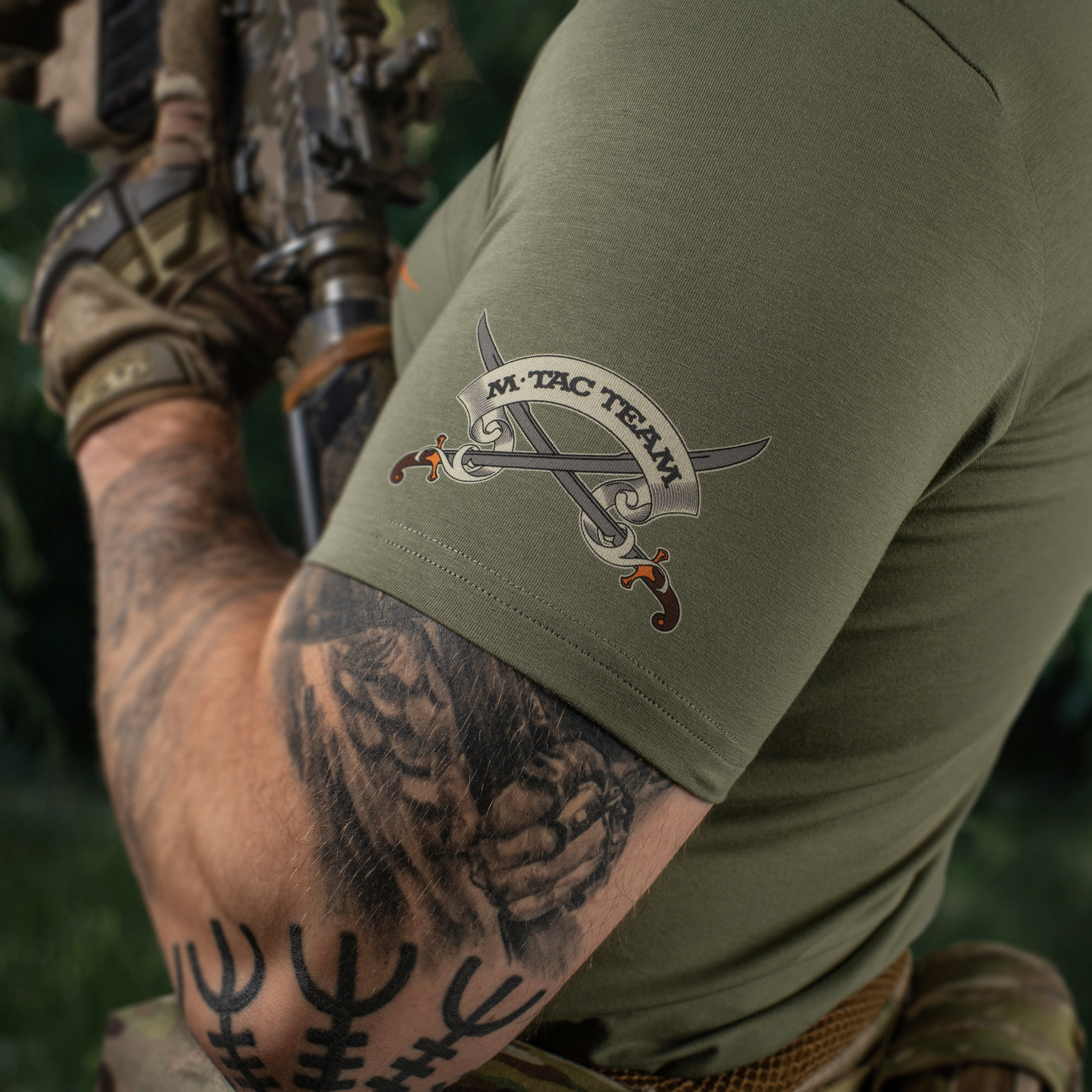 M-Tac футболка Господар землі Light Olive — 13