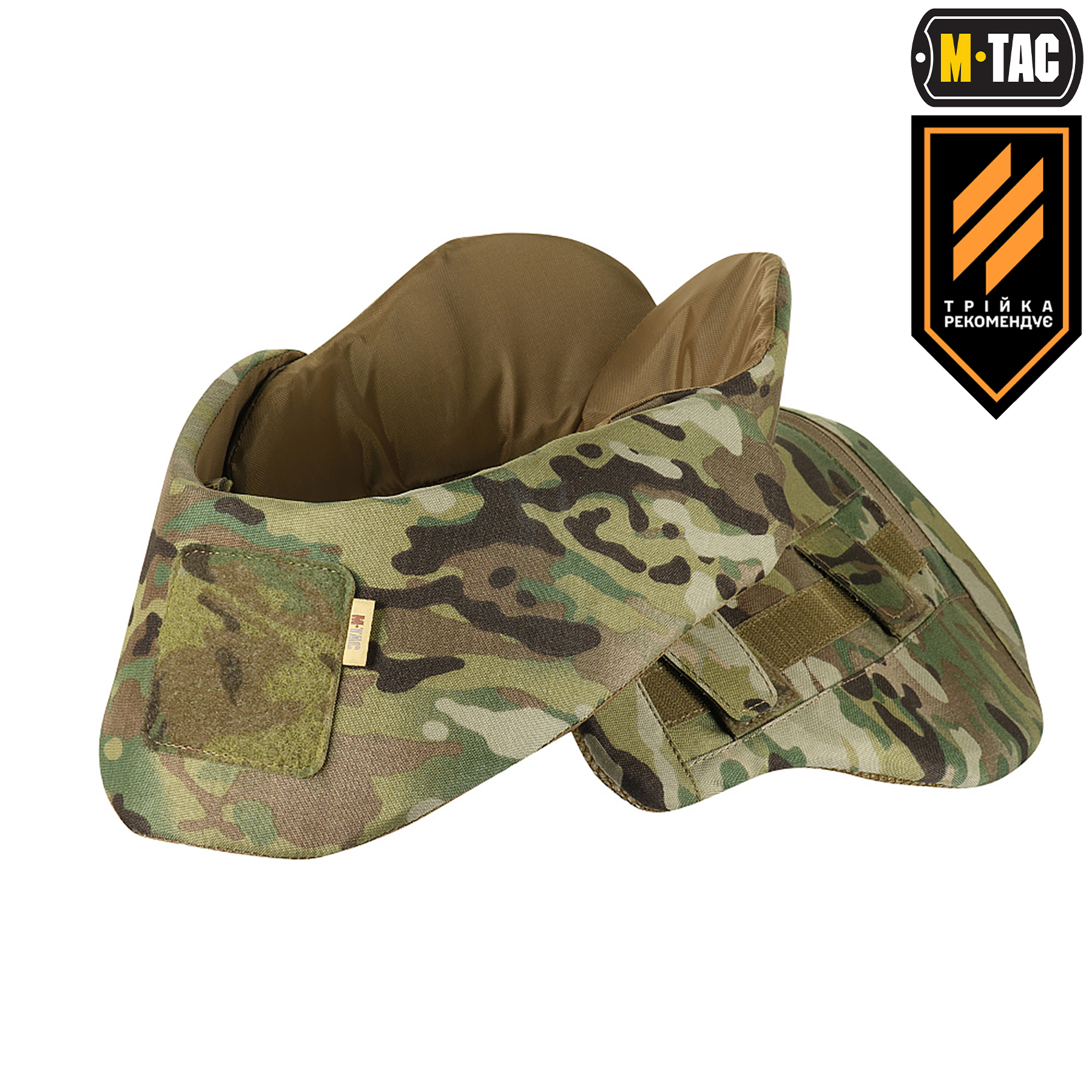 M-Tac Горжет с баллистическими пакетами 1 класс (FMS) для Cuirass QRS Multicam — 2