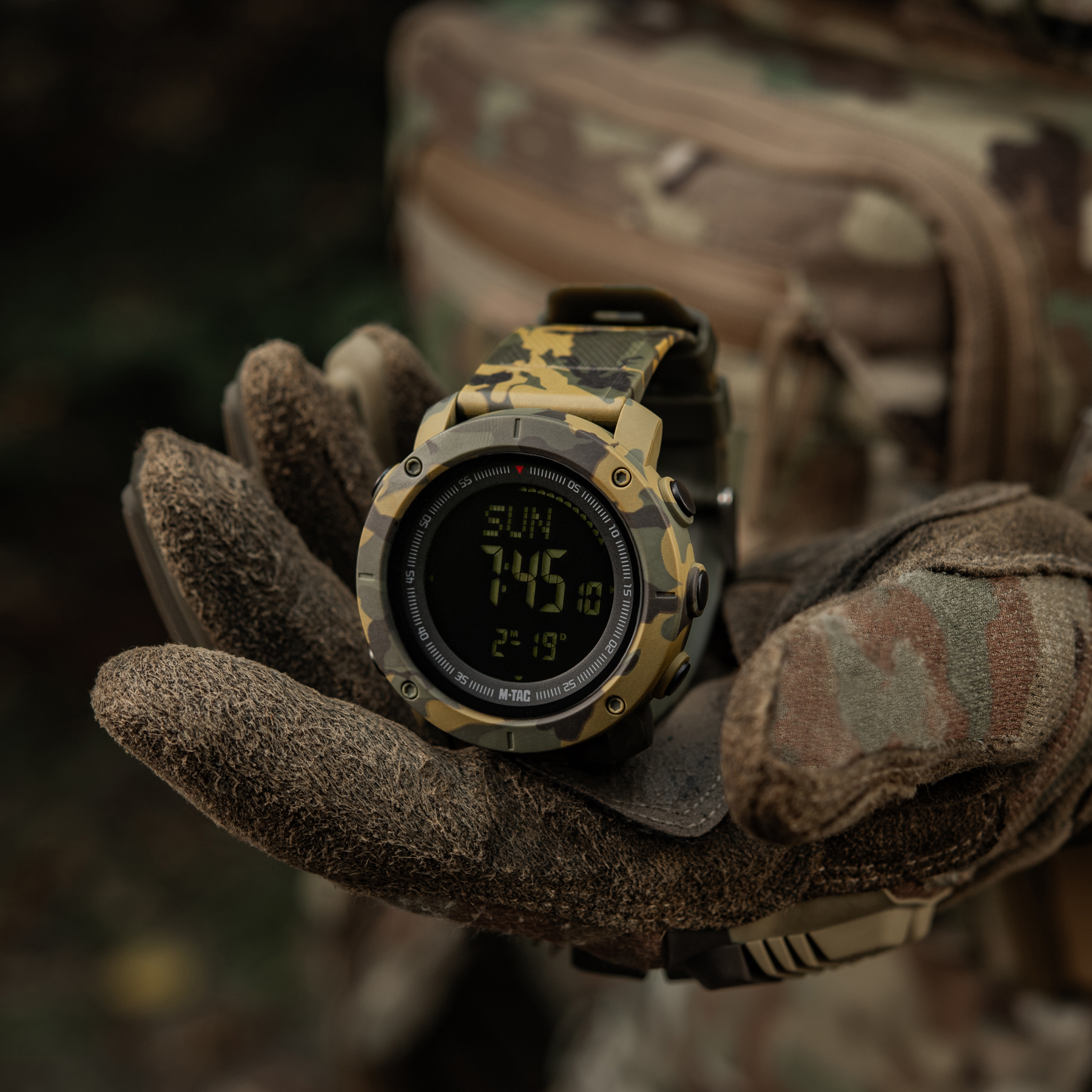 M-Tac часы тактические с компасом 2095 Camo — 22