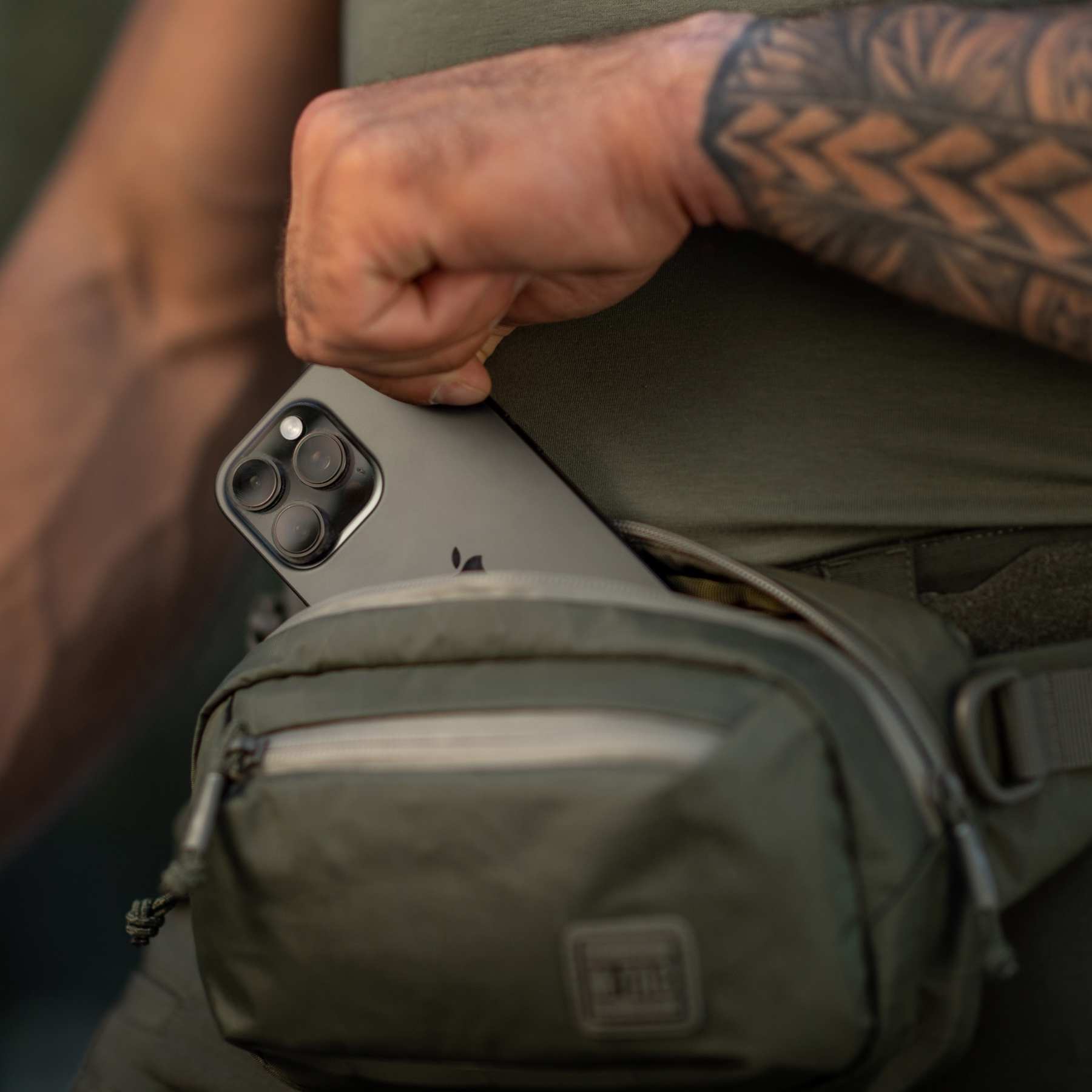 M-Tac сумка City Waist Bag X-Pac Elite Ranger Green — 26