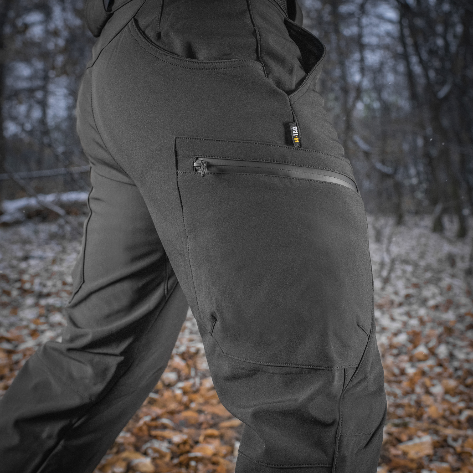 M-Tac брюки Soft Shell Winter Black — 10
