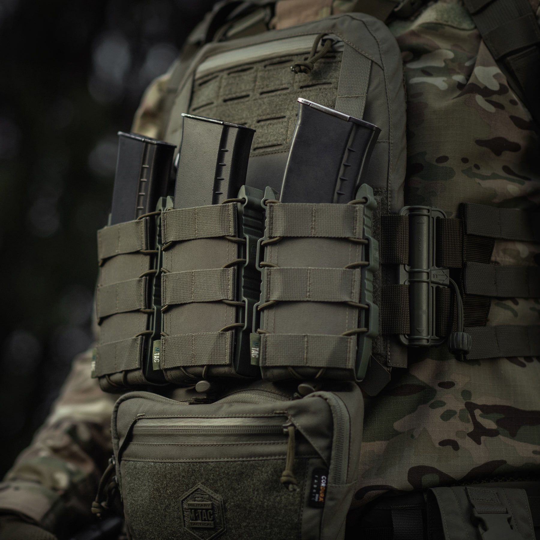 M-Tac подсумок открытый для магазина FAST Elite Ranger Green — 18