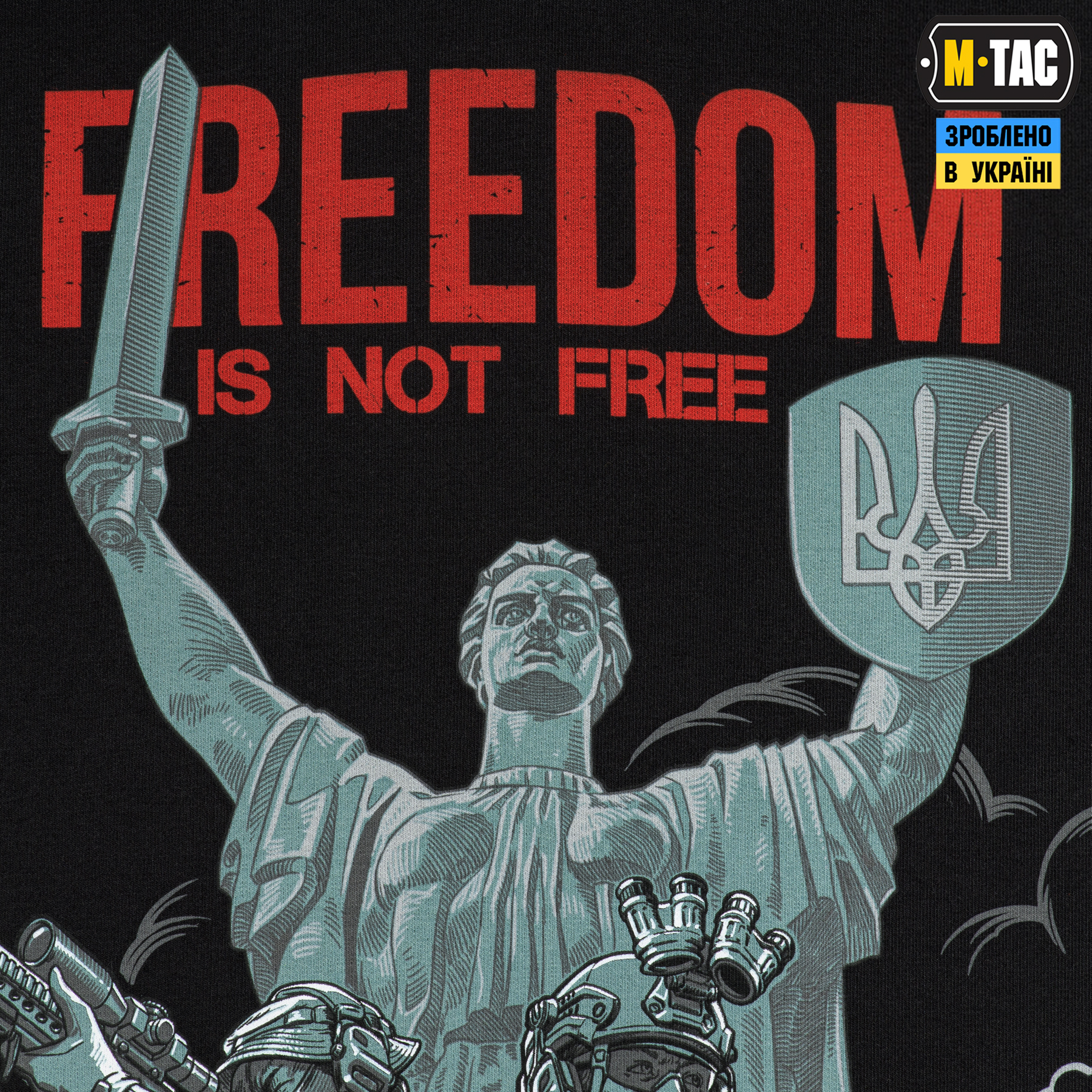 M-Tac кофта Hoodie Freedom Black — 7