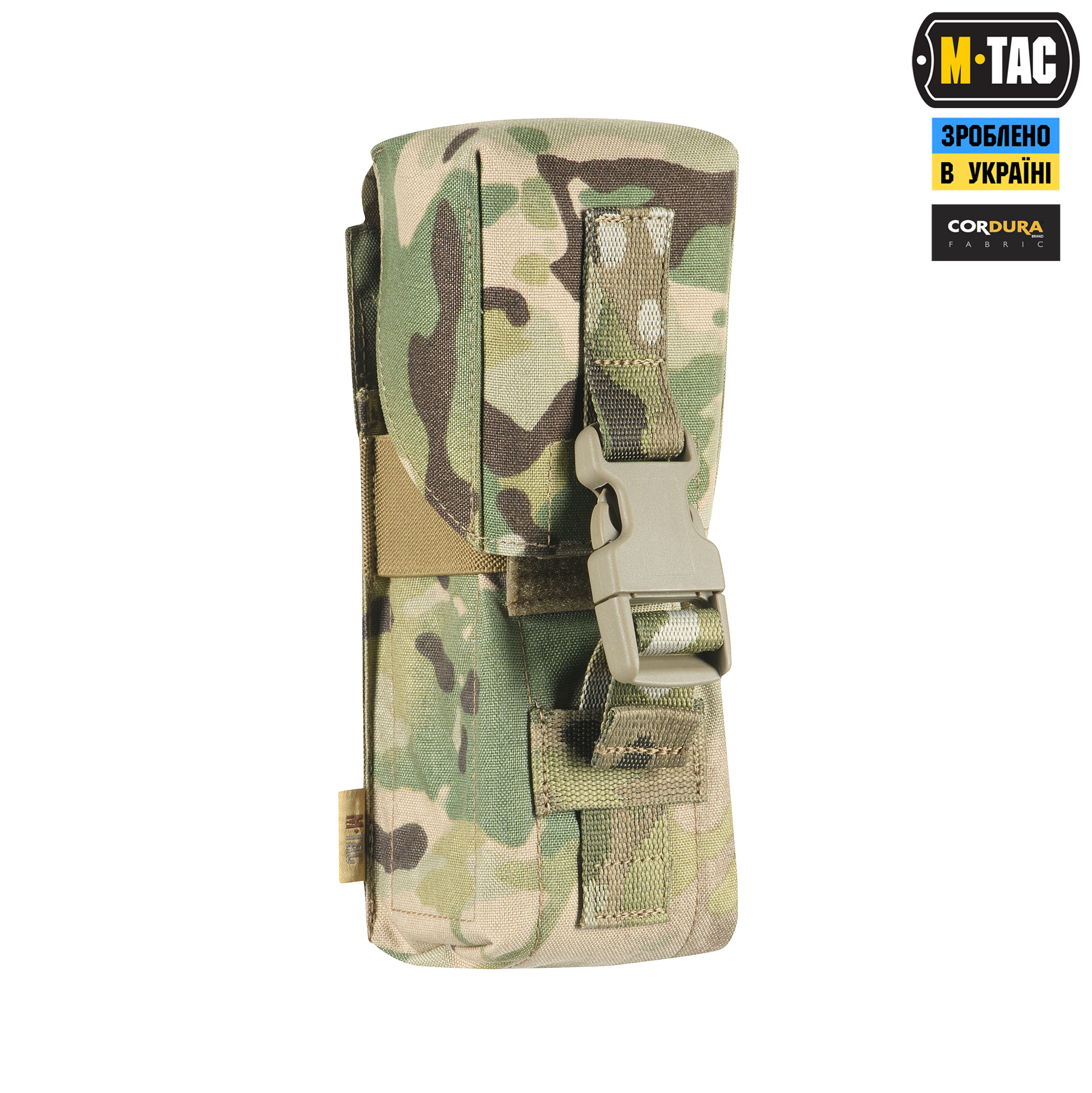 M-Tac подсумок на два магазина закрытый Fastex Multicam — 6