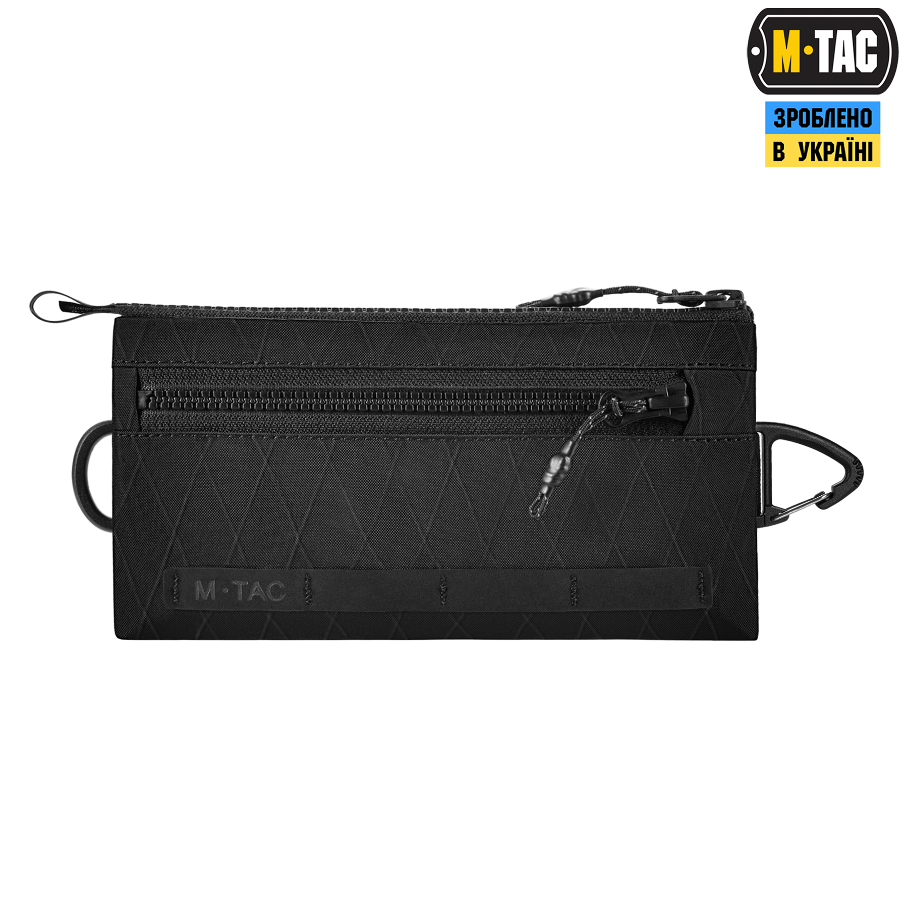 M-Tac кошелек горизонтальный с карабином X-Pac Elite Black — 3