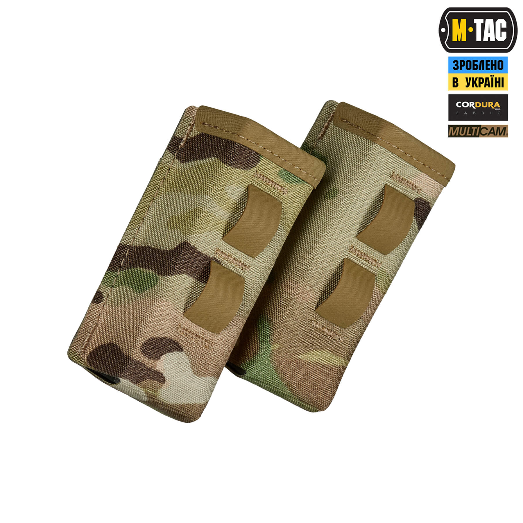 M-Tac подсумок двойной для пистолетного магазина 30° Elite Multicam — 3