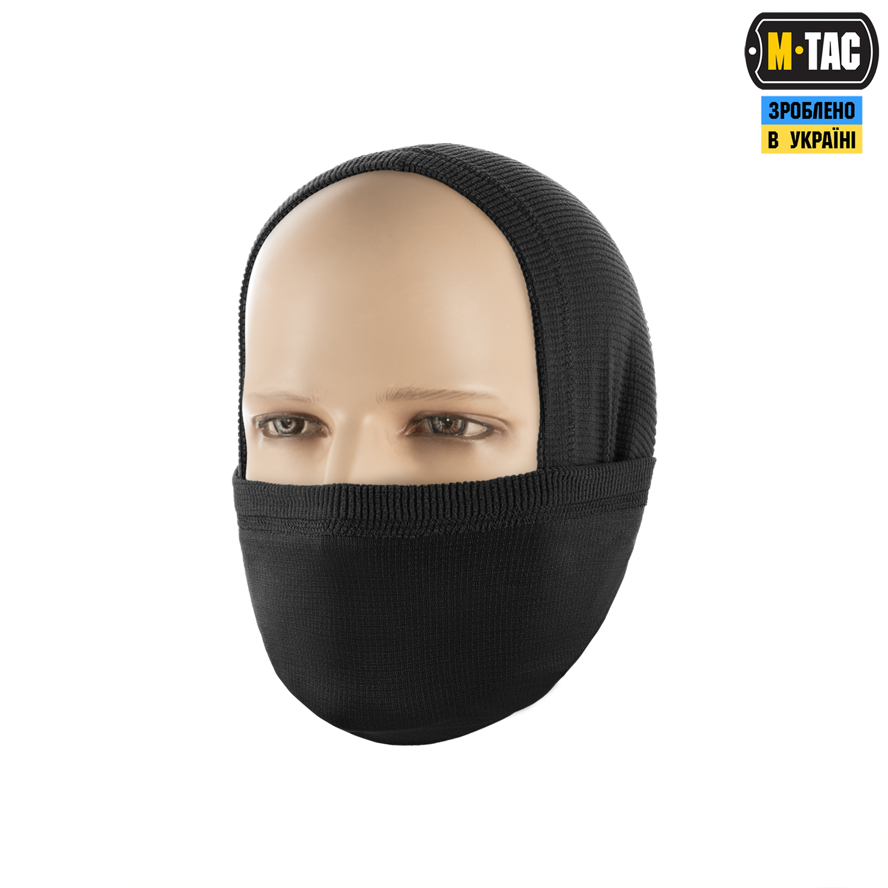 M-Tac шарф-труба длинный микрофлис рип-стоп Black — 5
