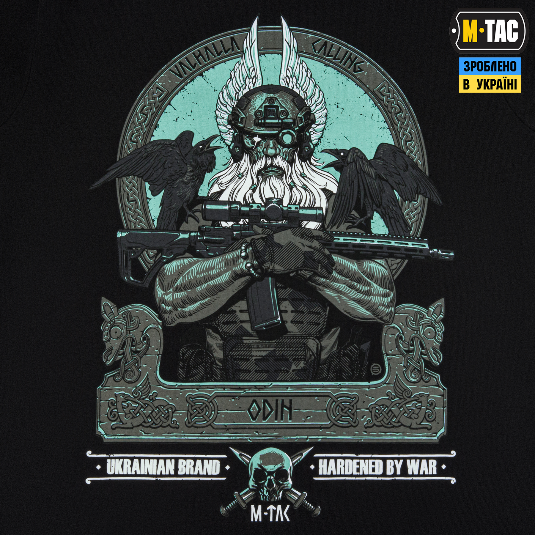 M-Tac футболка Odin Mystery длинный рукав Black — 6