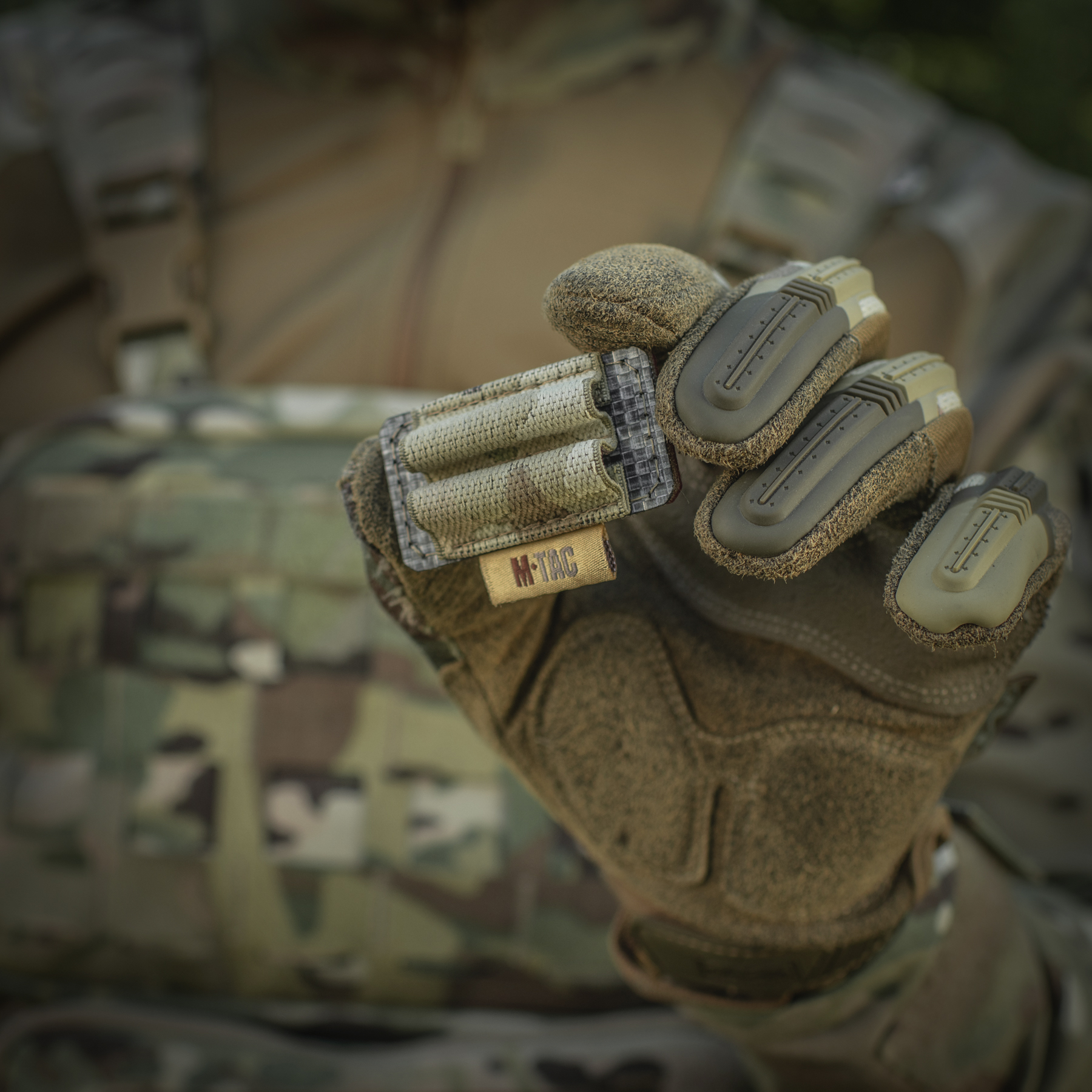 M-Tac Патронташ на липучке для 2-х патронов кал. 308 Multicam — 18