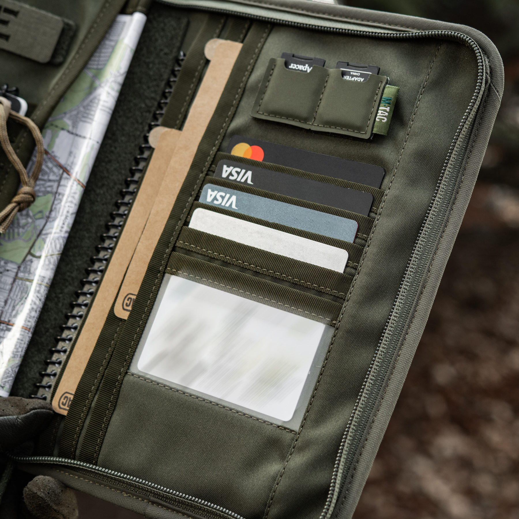 M-Tac планшет-органайзер А5 Elite Ranger Green — 28