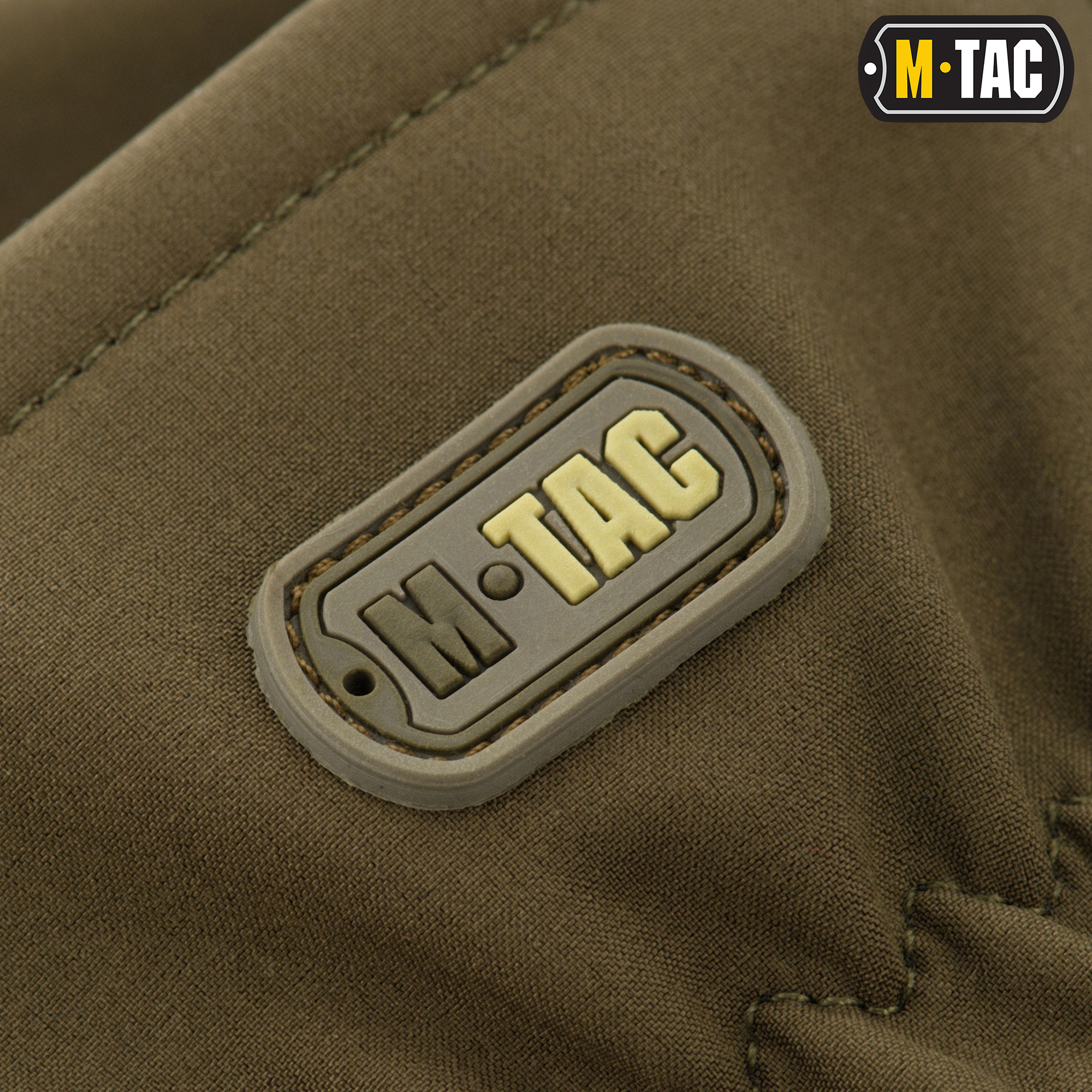M-Tac перчатки демисезонные Soft Shell Olive — 8