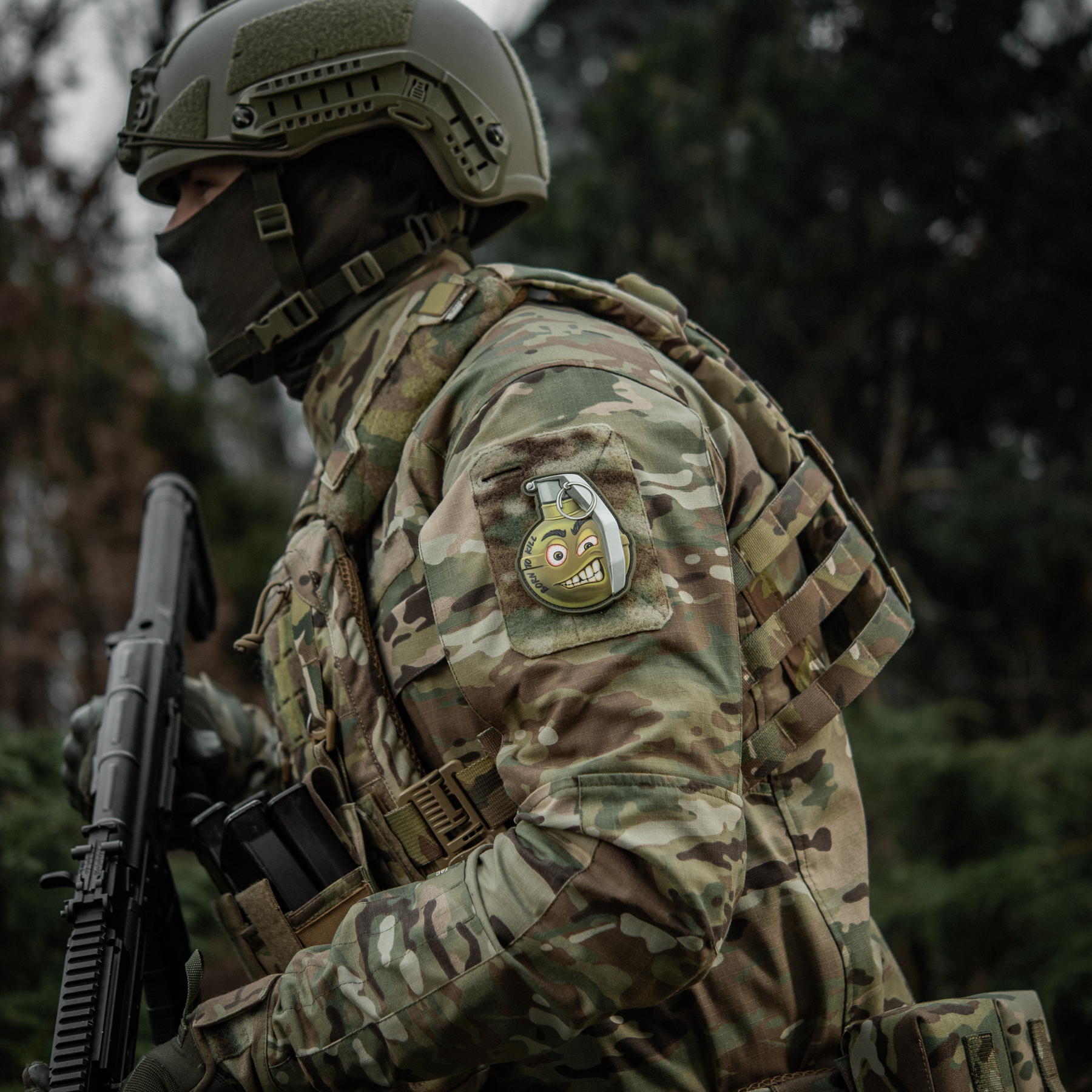 Нашивка M67 #3 3D PVC — 10
