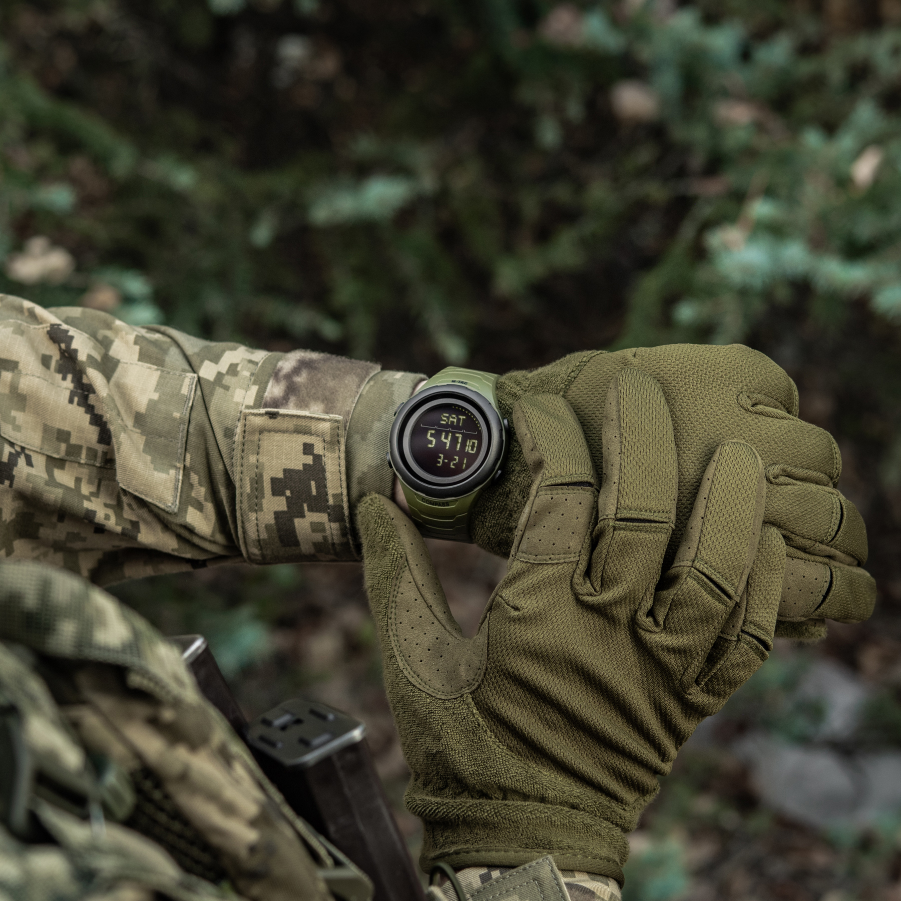 M-Tac часы тактические 2166 Army Green — 14