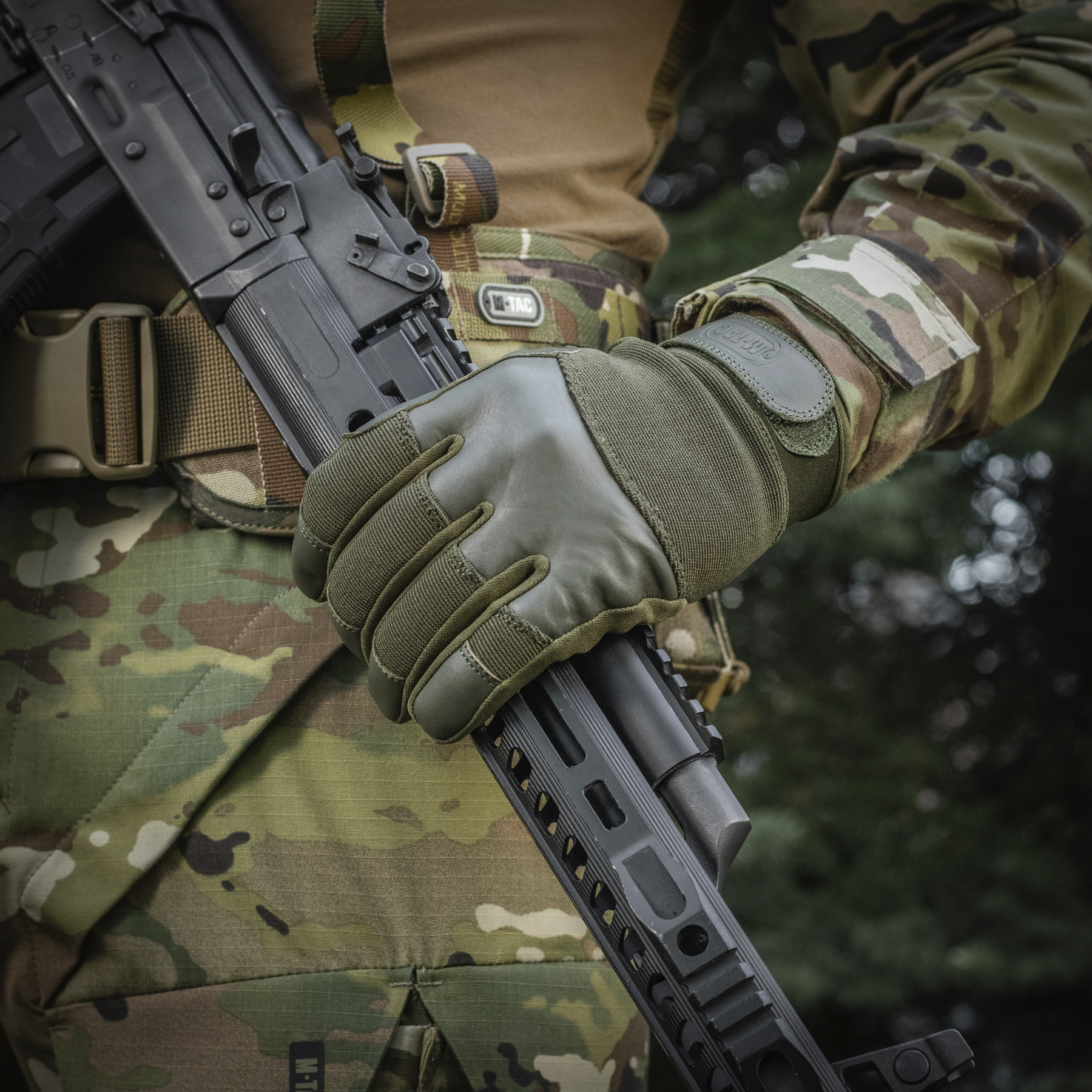 M-Tac перчатки Police Gen.2 Olive — 7