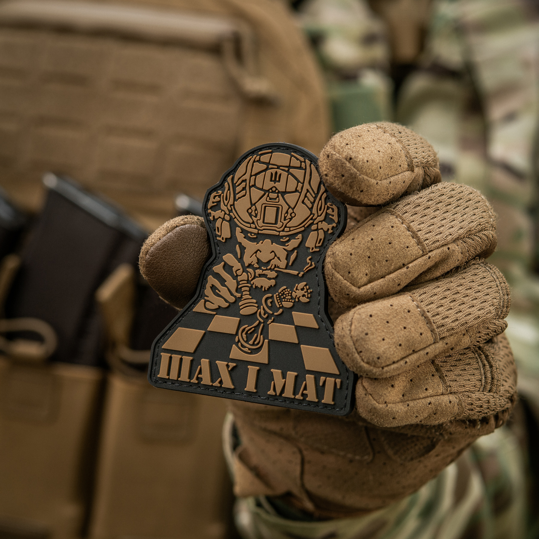 M-Tac нашивка Шах і Мат Black/Coyote — 9