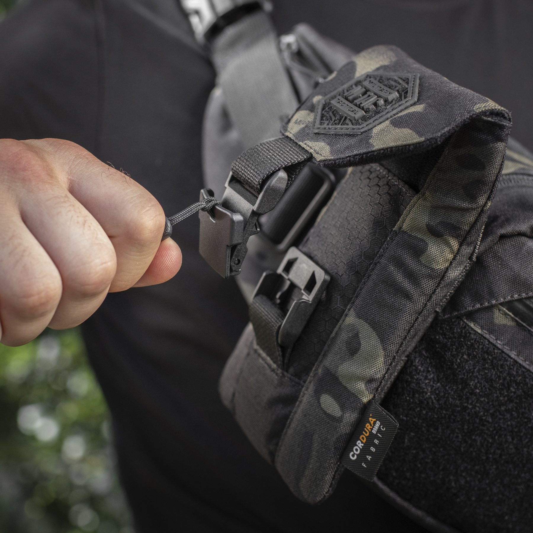 M-Tac подсумок для смартфона Elite Large Hex Multicam Black/Black — 12