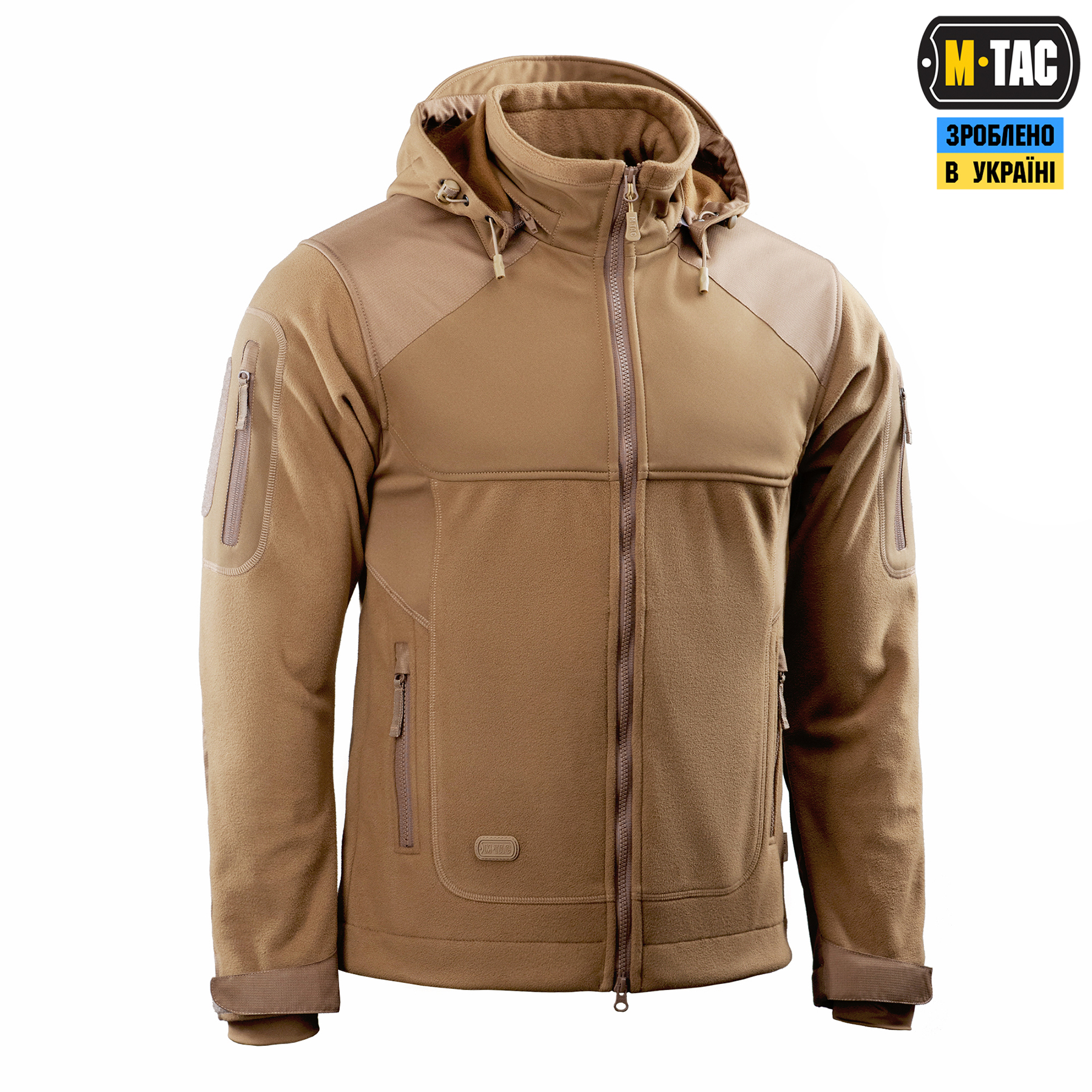 M-Tac куртка Norman Windblock Fleece Coyote — 4