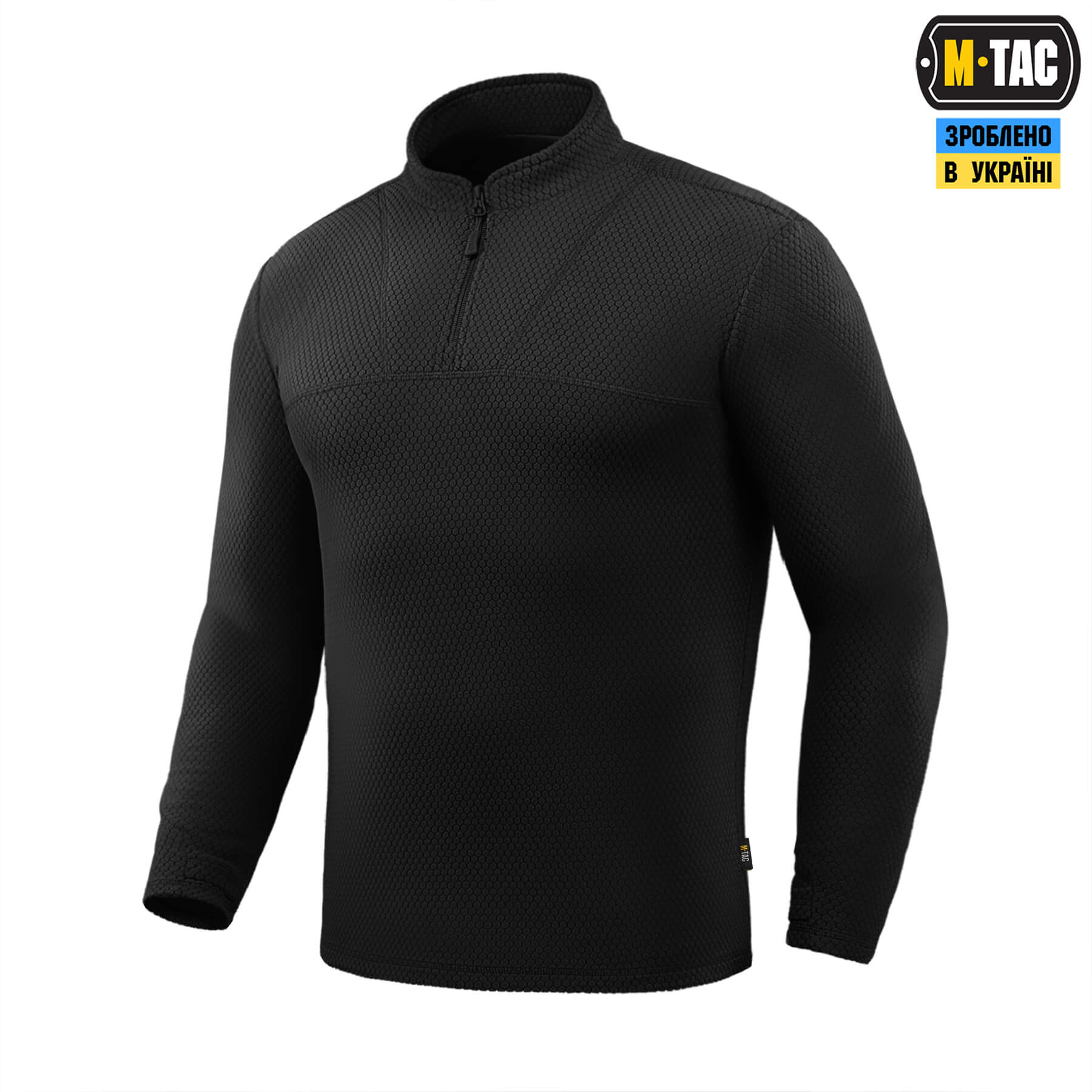 M-Tac терморубашка флис Delta Level 2 Hex Black — 2