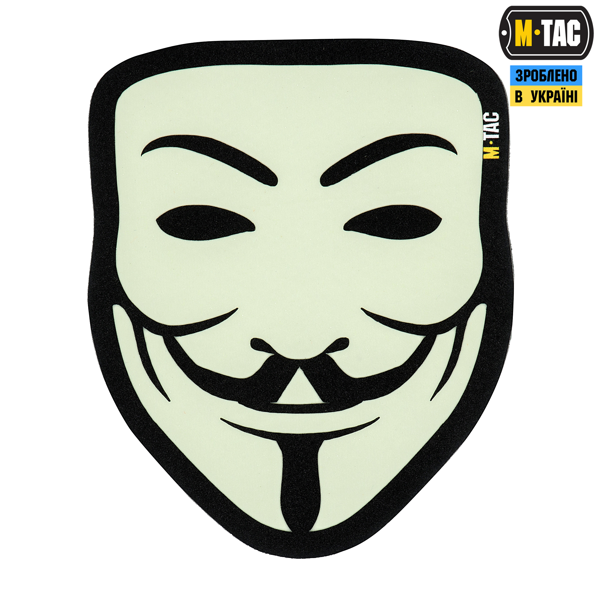 M-Tac нашивка Anonymous Black/GID — 2
