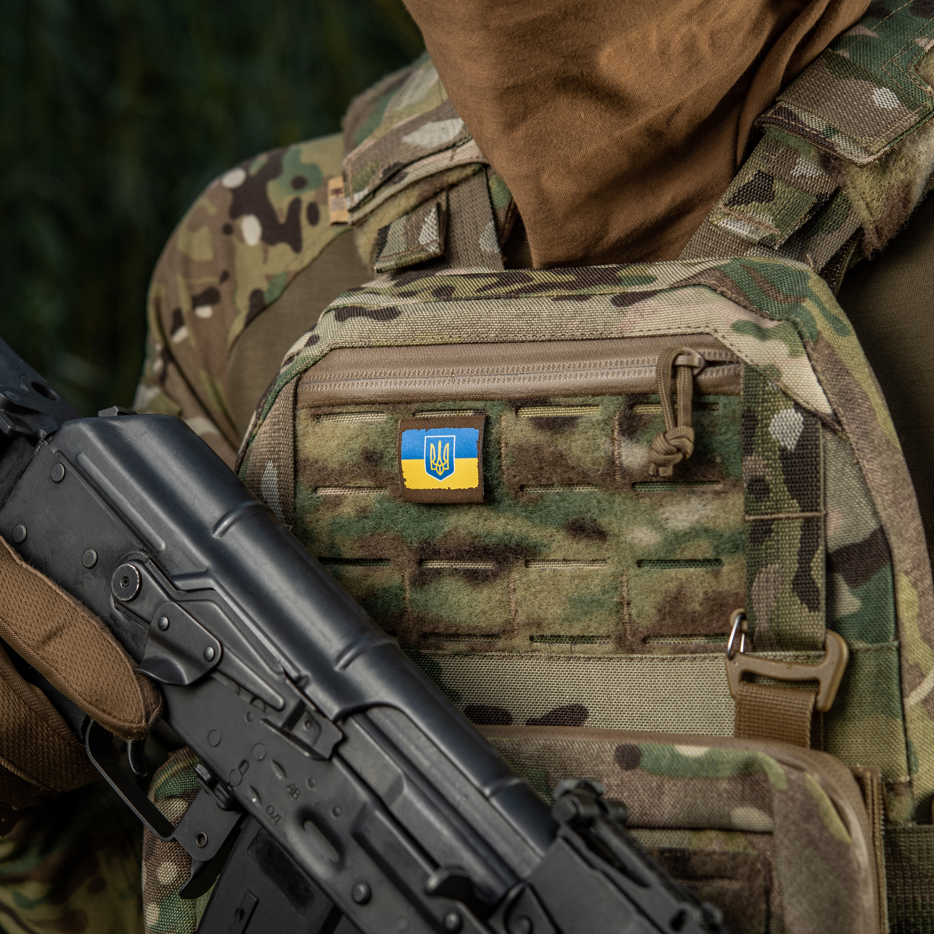 M-Tac MOLLE Patch Прапор України з гербом Full Color/Coyote — 13