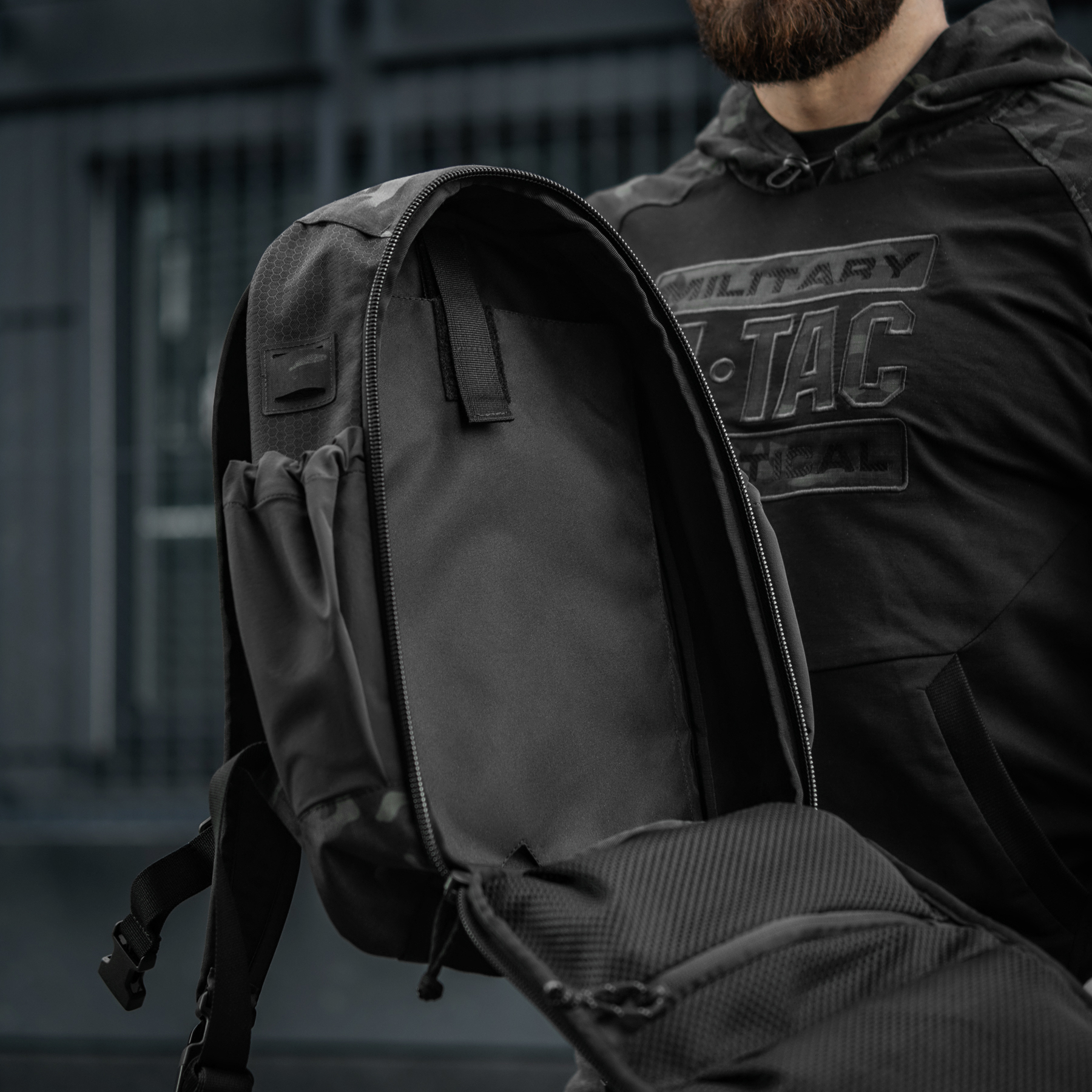 M-Tac рюкзак Sturm с эргономичными лямками Elite Multicam Black — 41