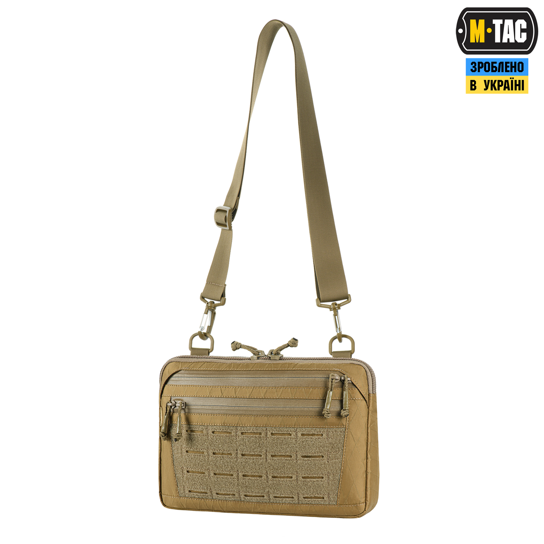 M-Tac сумка Admin Bag Medium X-Pac Elite з липучкою Coyote — 6