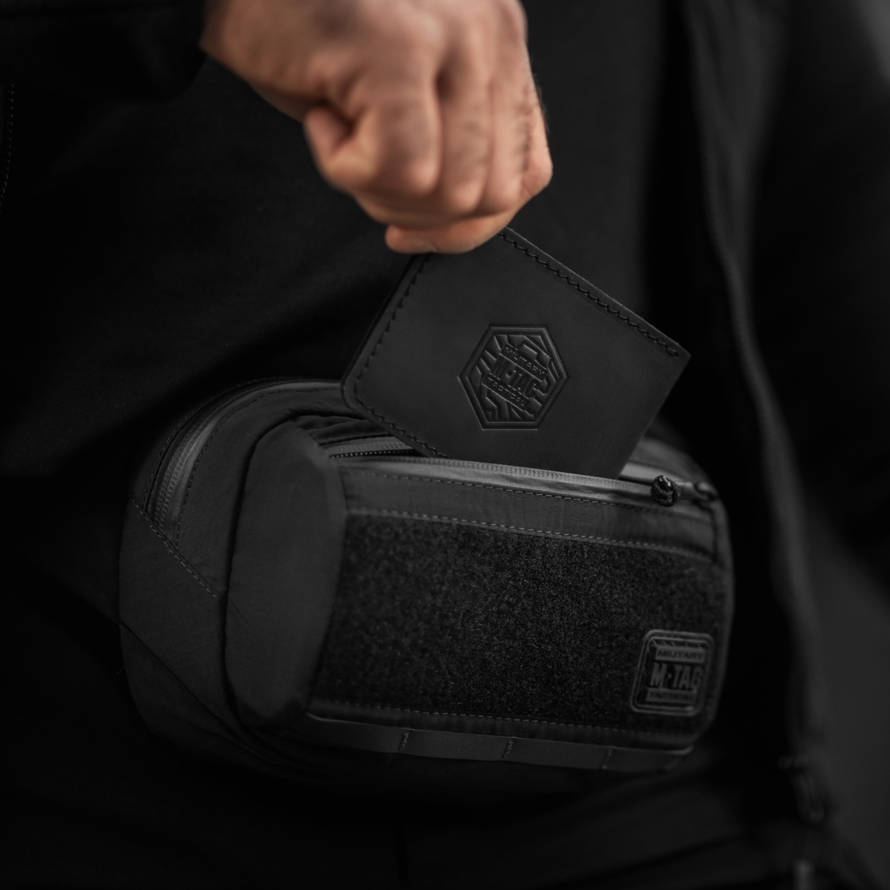 M-Tac сумка City Waist Bag с липучкой Lite-NR Elite Black — 29