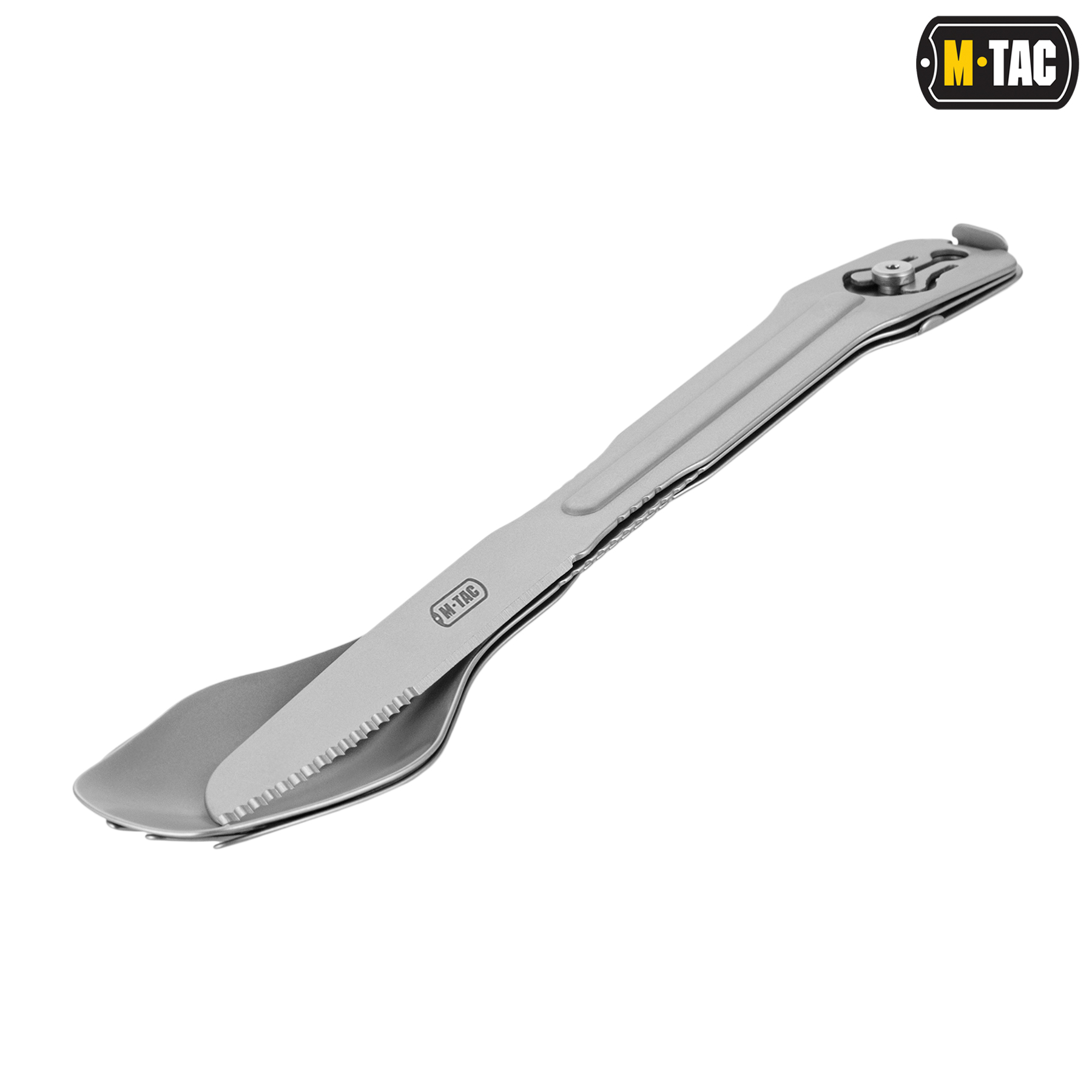 M-Tac столовый набор разъемный (3 элемента) Steel — 2