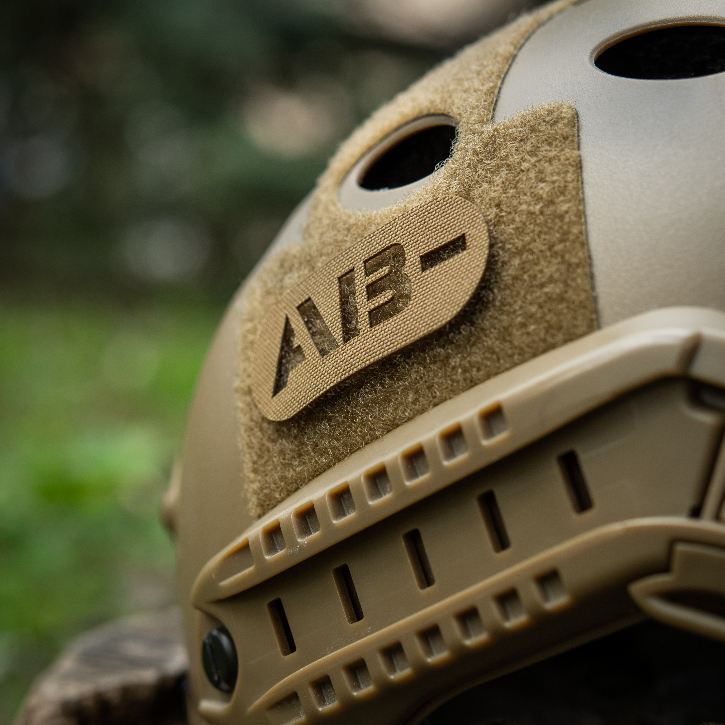 M-Tac нашивка группа крови AB- сквозная Laser Cut Coyote — 4